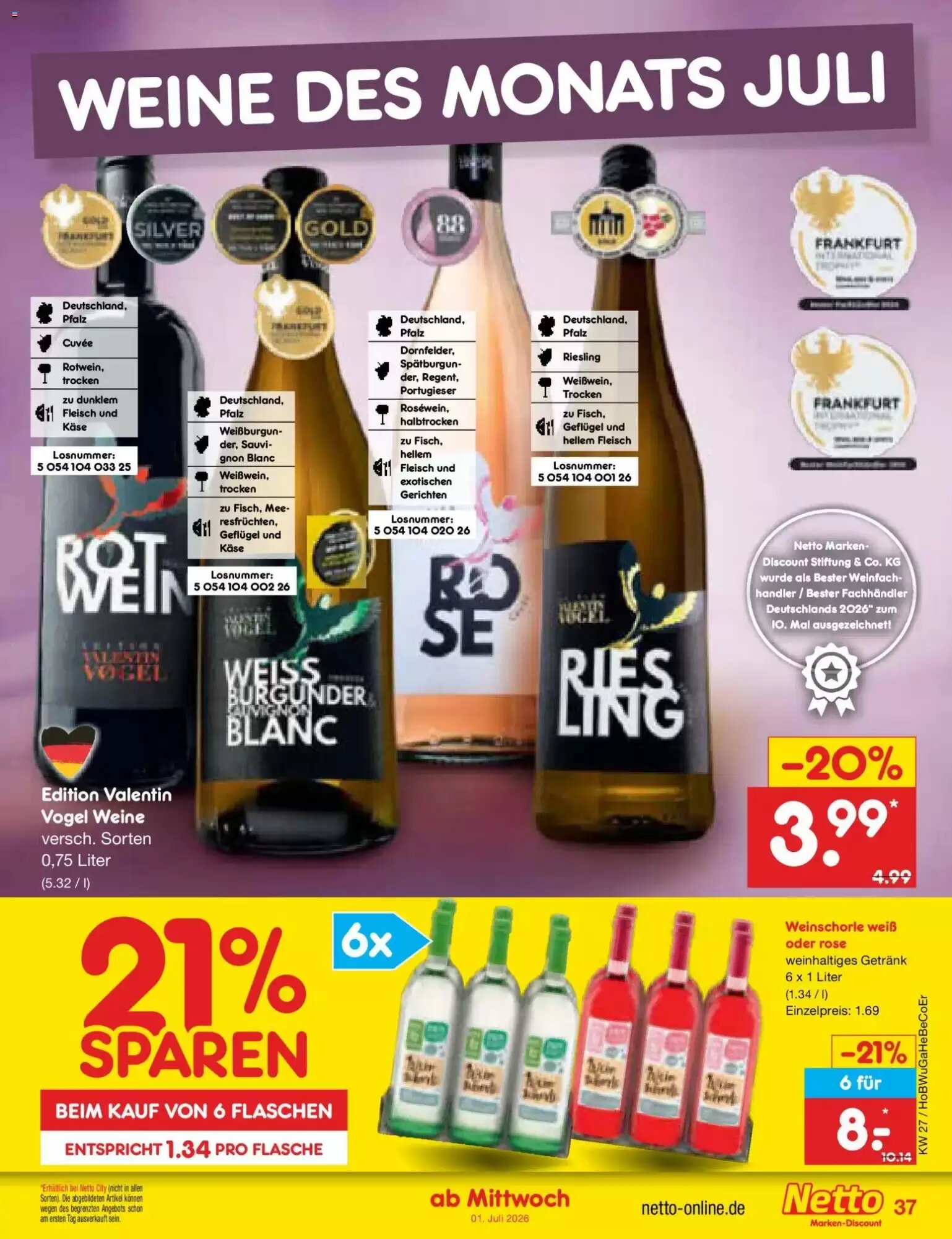 Netto Marken-Discount Prospekt (ab 29.06.2026) zum Blättern - Seite 55