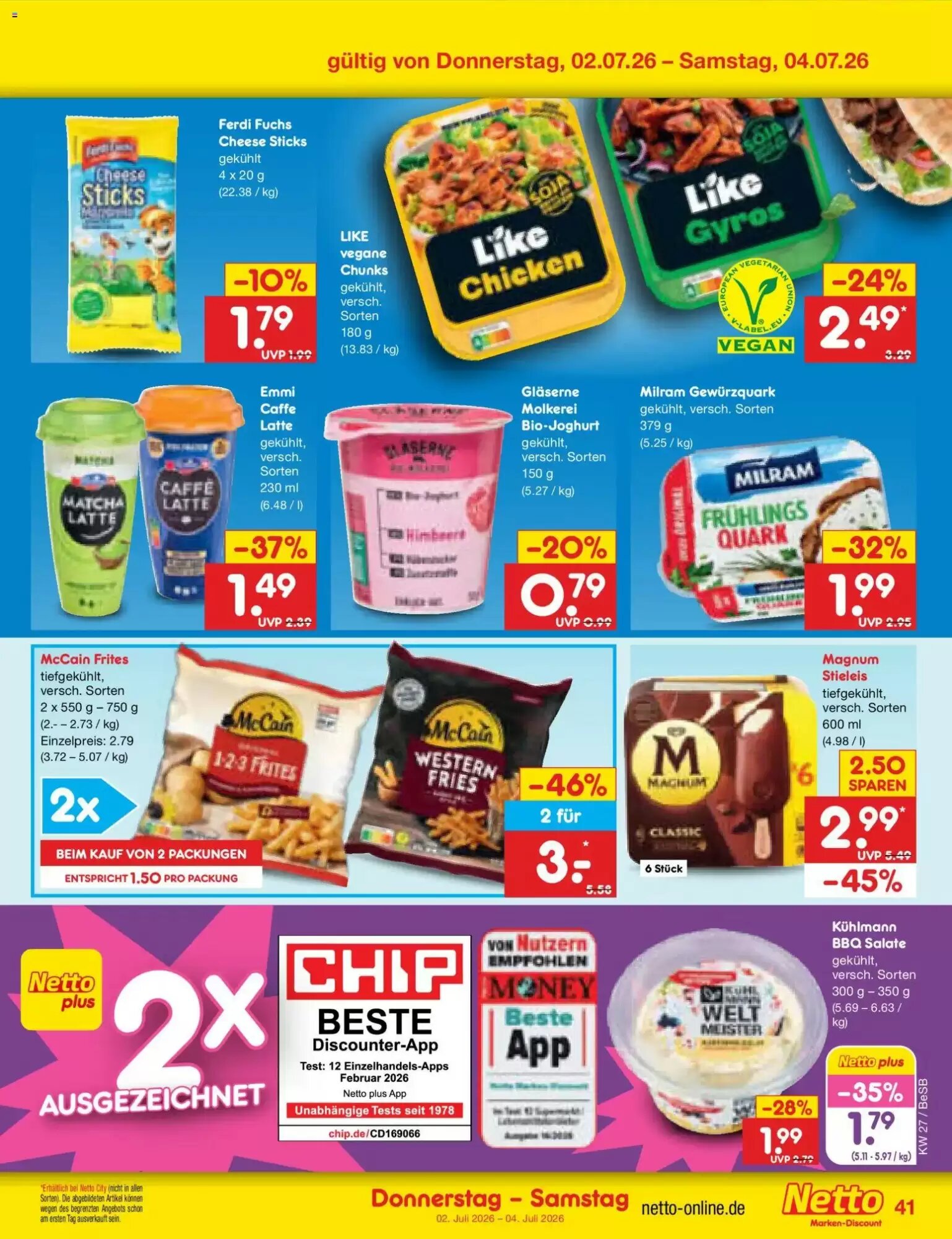 Netto Marken-Discount Prospekt (ab 29.06.2026) zum Blättern - Seite 59