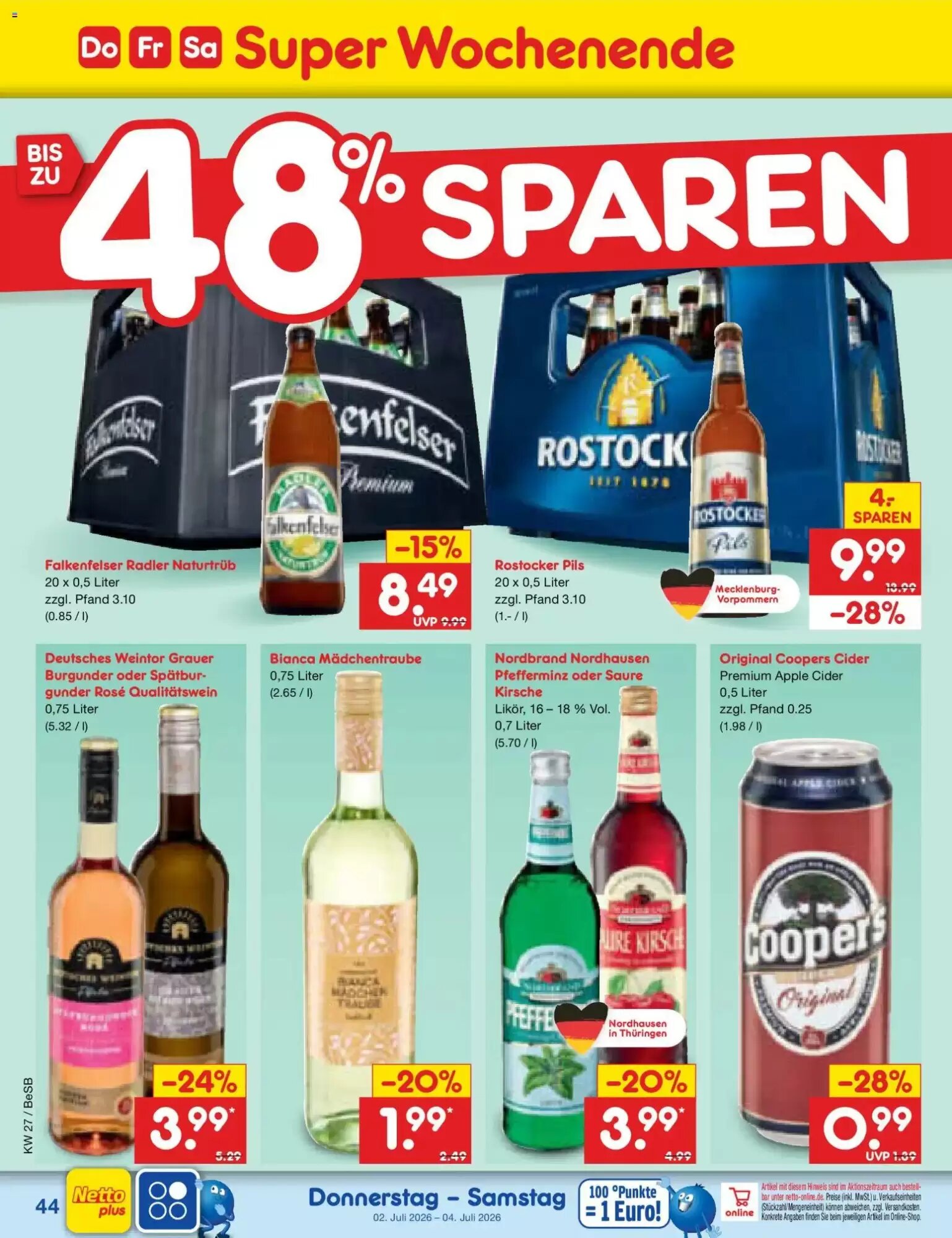 Netto Marken-Discount Prospekt (ab 29.06.2026) zum Blättern - Seite 64