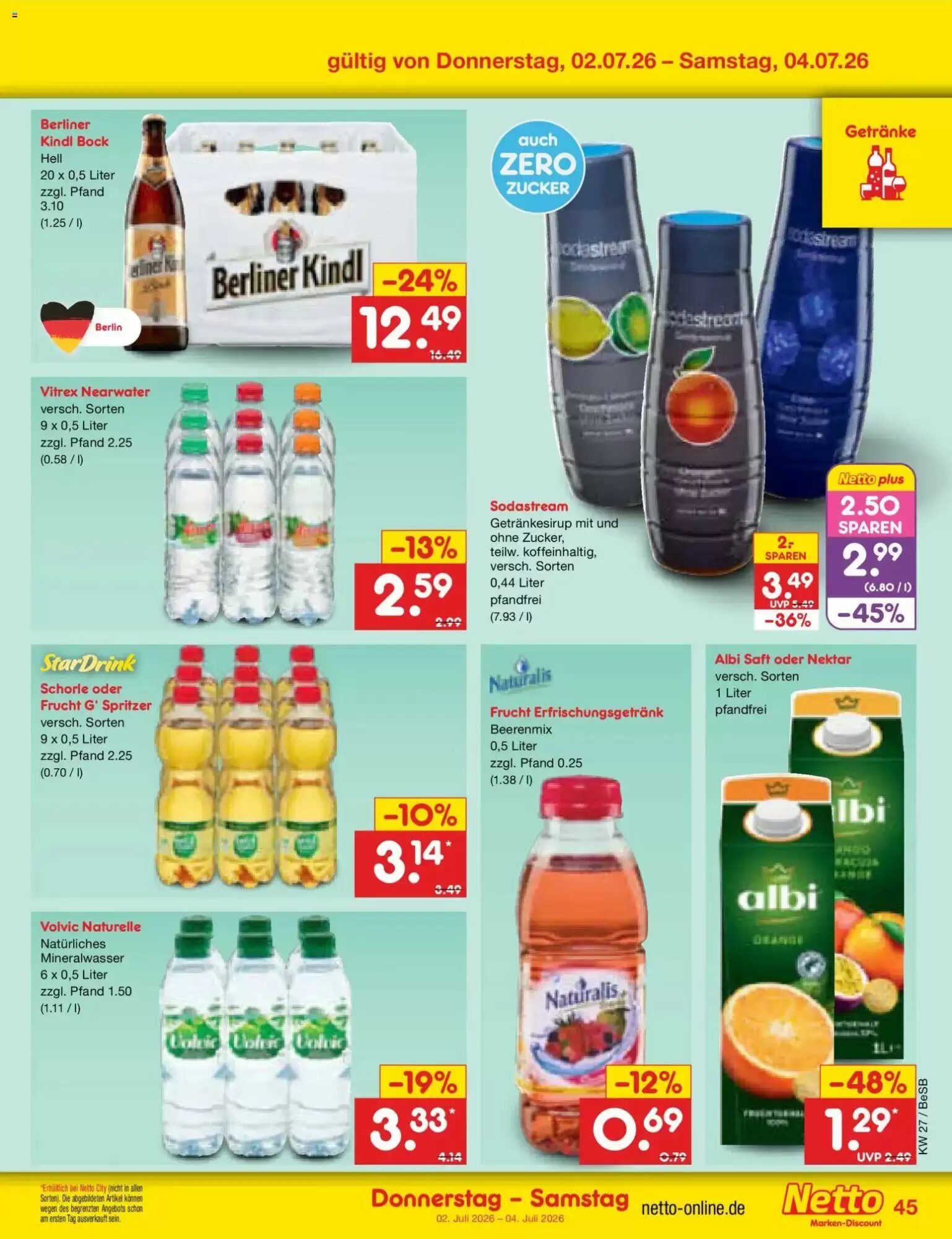 Netto Marken-Discount Prospekt (ab 29.06.2026) zum Blättern - Seite 65