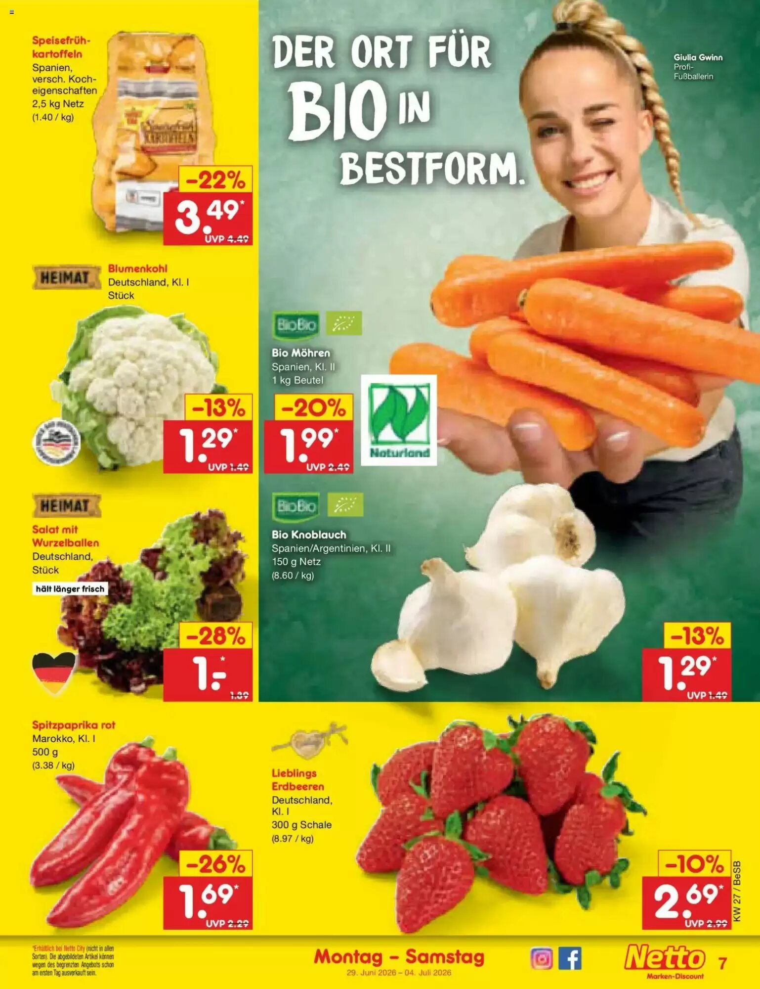 Netto Marken-Discount Prospekt (ab 29.06.2026) zum Blättern - Seite 9