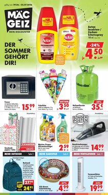 Mäc Geiz Prospekt (ab 29.06.2026) zum Blättern