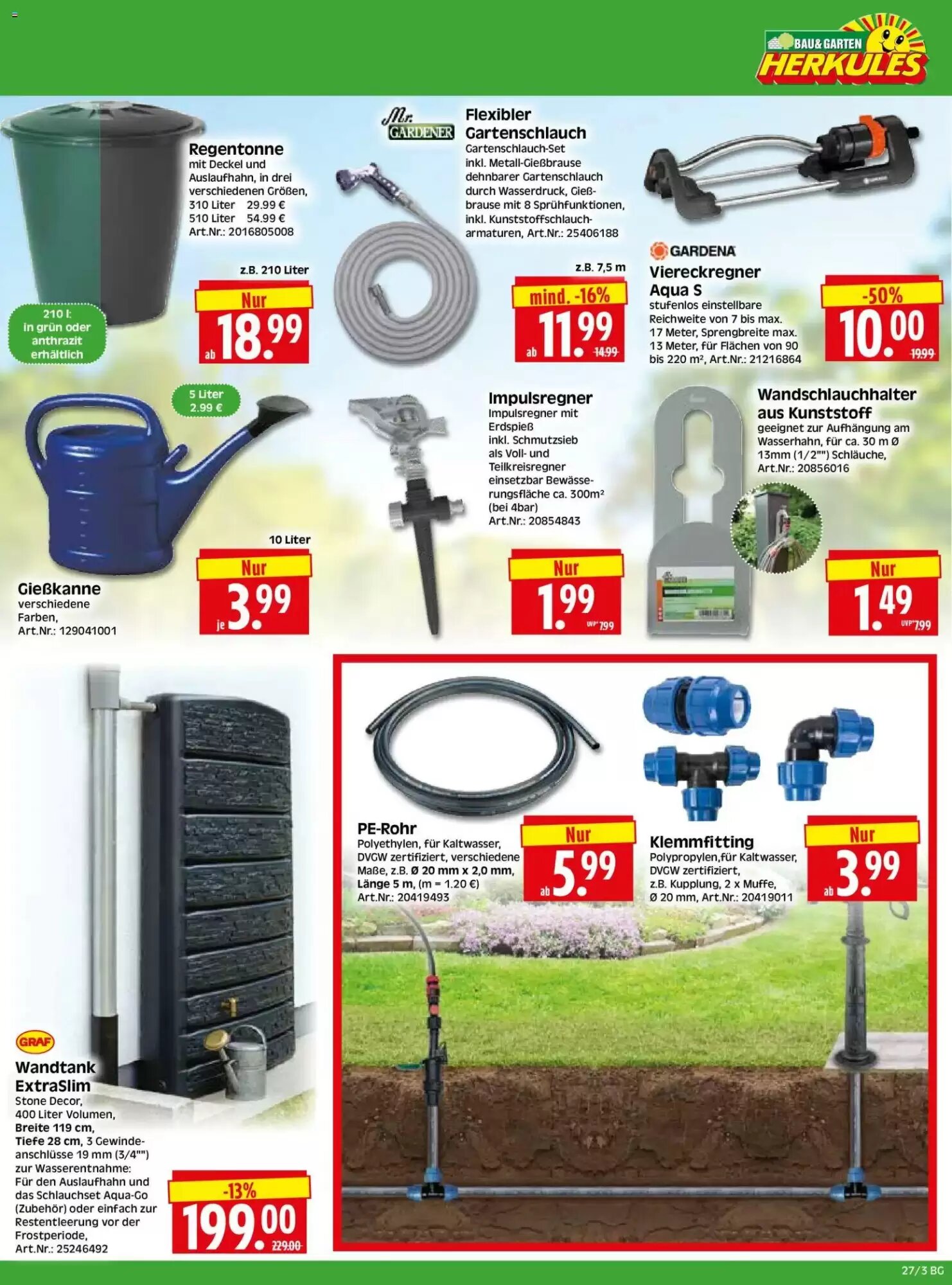 Herkules Baumarkt Prospekt (ab 29.06.2026) zum Blättern - Seite 3