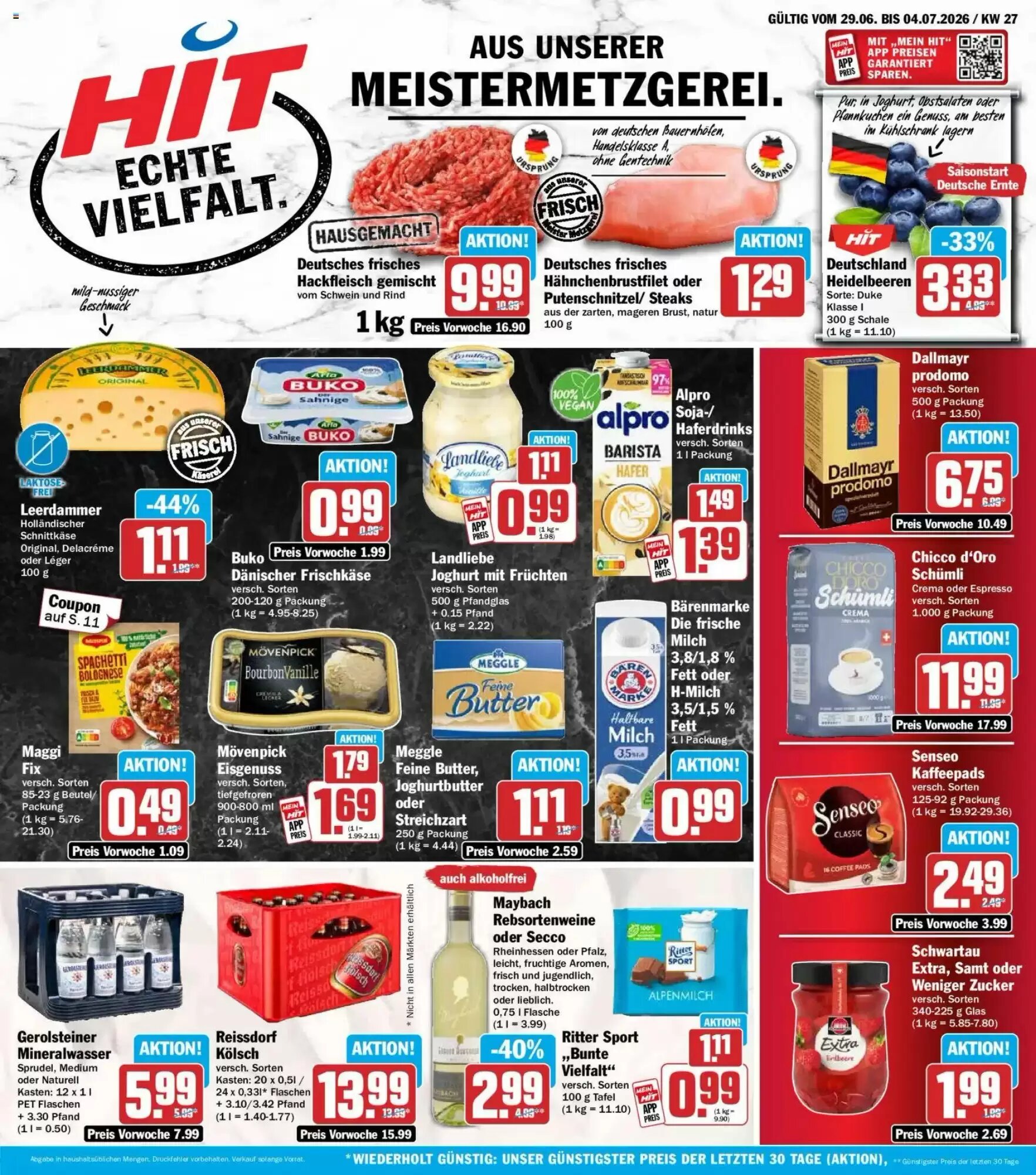 Hit Prospekt (ab 29.06.2026) zum Blättern - Seite 1