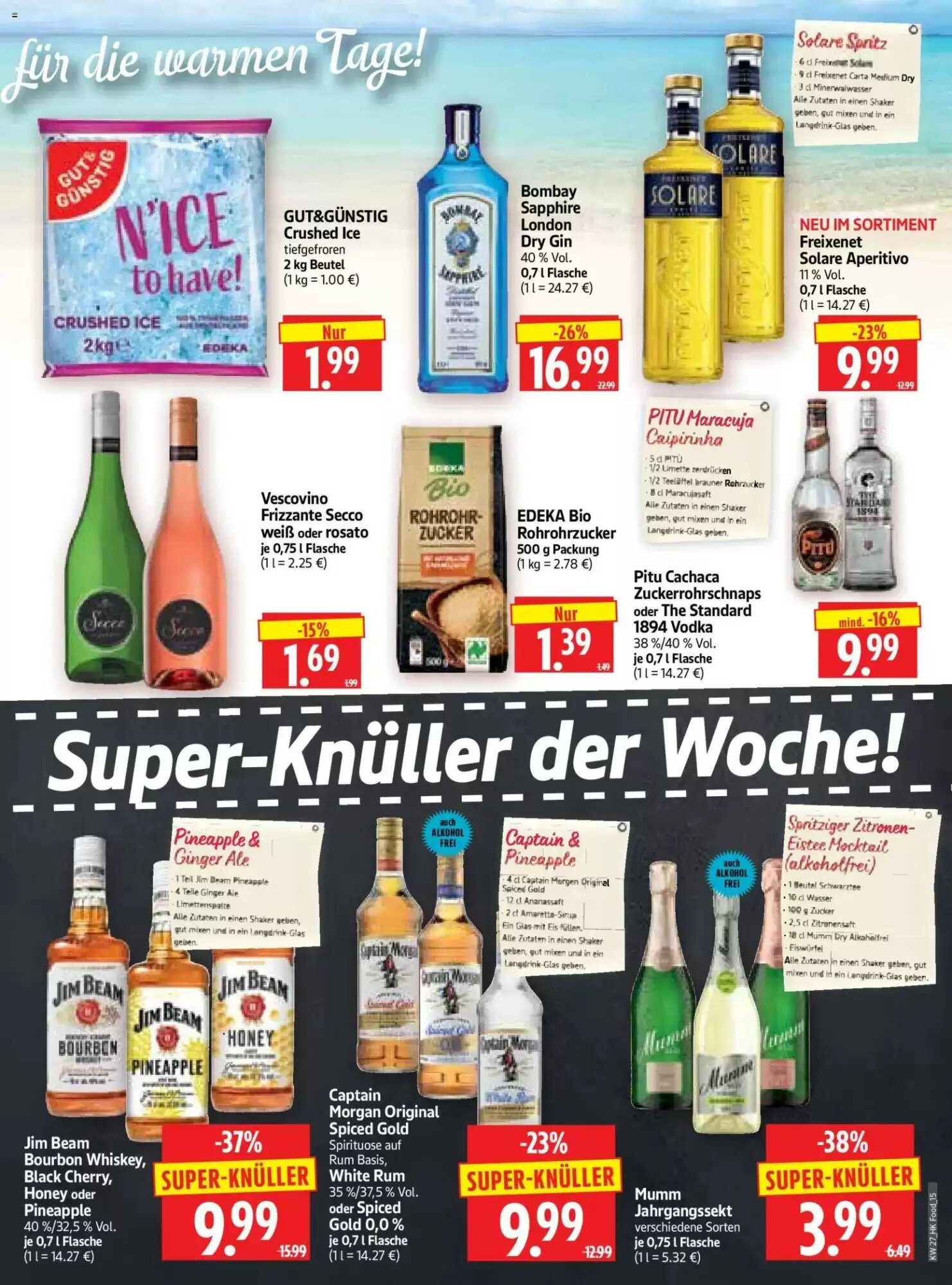 Edeka Herkules Prospekt (ab 29.06.2026) zum Blättern - Seite 15