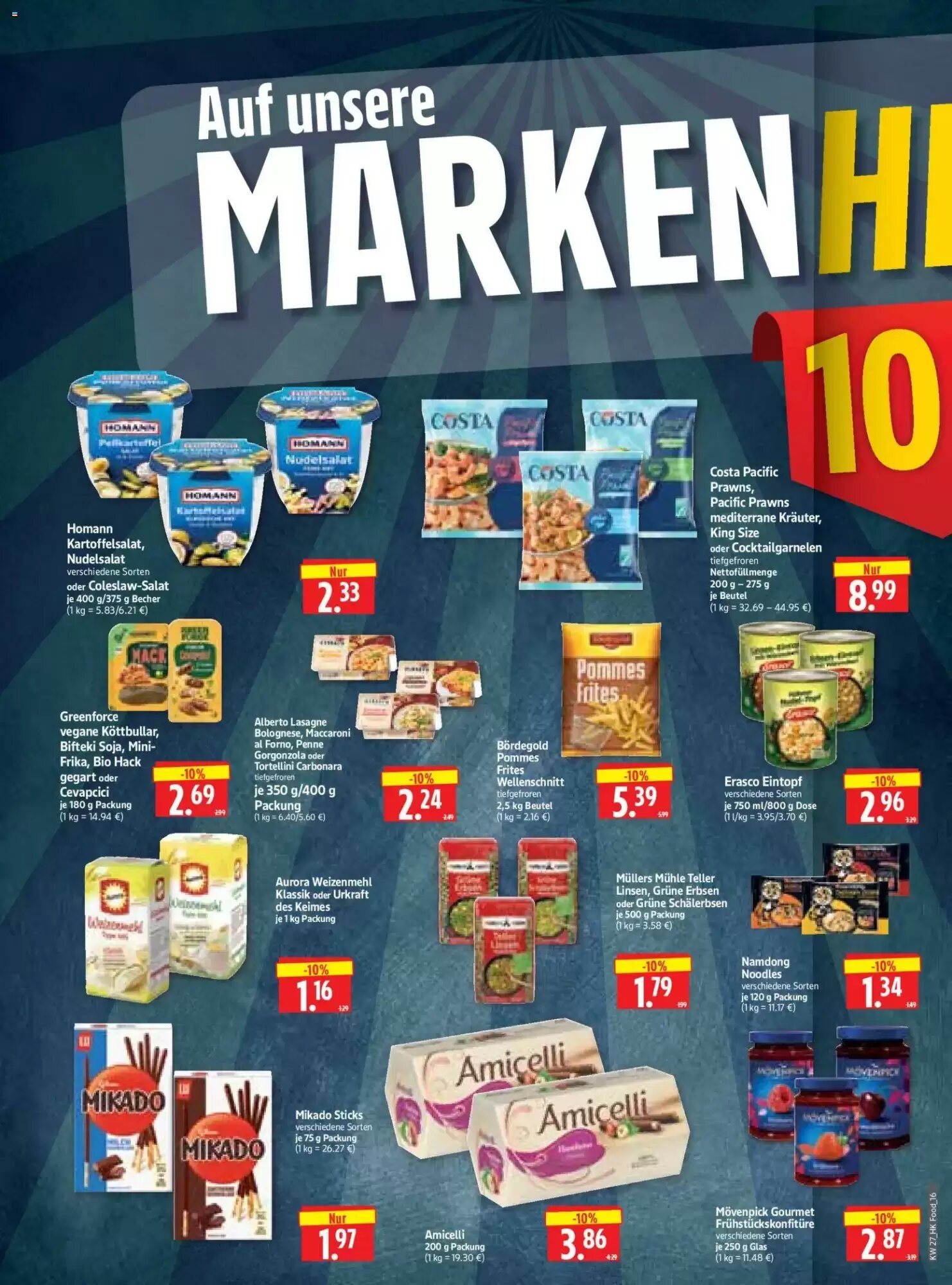 Edeka Herkules Prospekt (ab 29.06.2026) zum Blättern - Seite 16