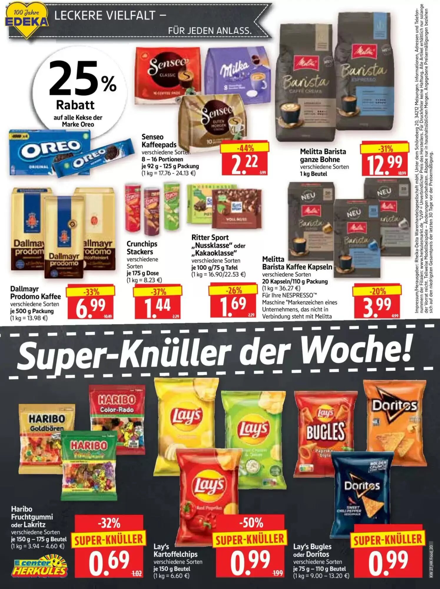 Edeka Herkules Prospekt (ab 29.06.2026) zum Blättern - Seite 20