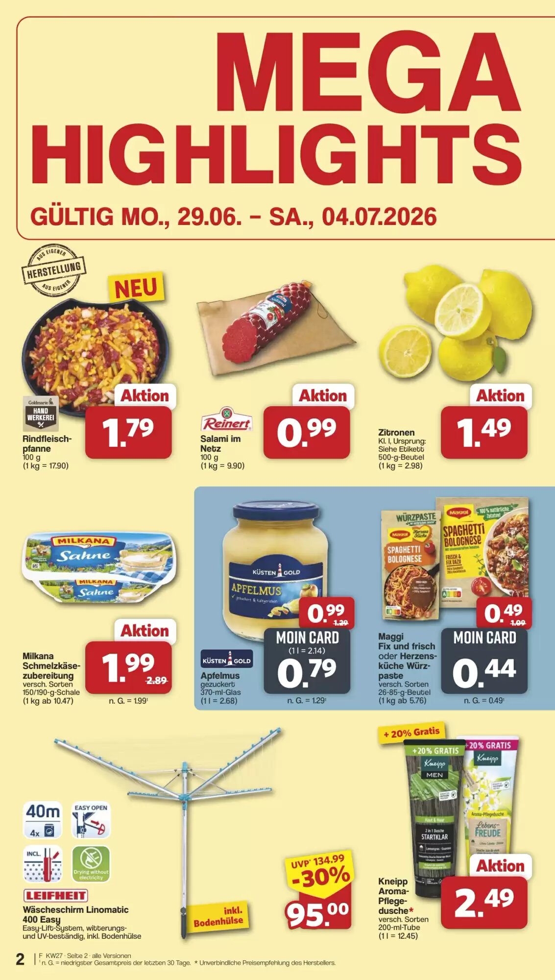 Famila Nord West Prospekt (ab 29.06.2026) zum Blättern - Seite 2