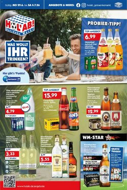 Hol'ab Getränkemarkt Prospekt (ab 29.06.2026) zum Blättern