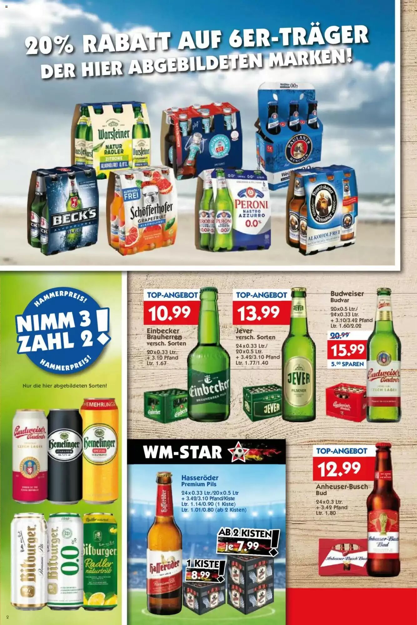 Hol'ab Getränkemarkt Prospekt (ab 29.06.2026) zum Blättern - Seite 2