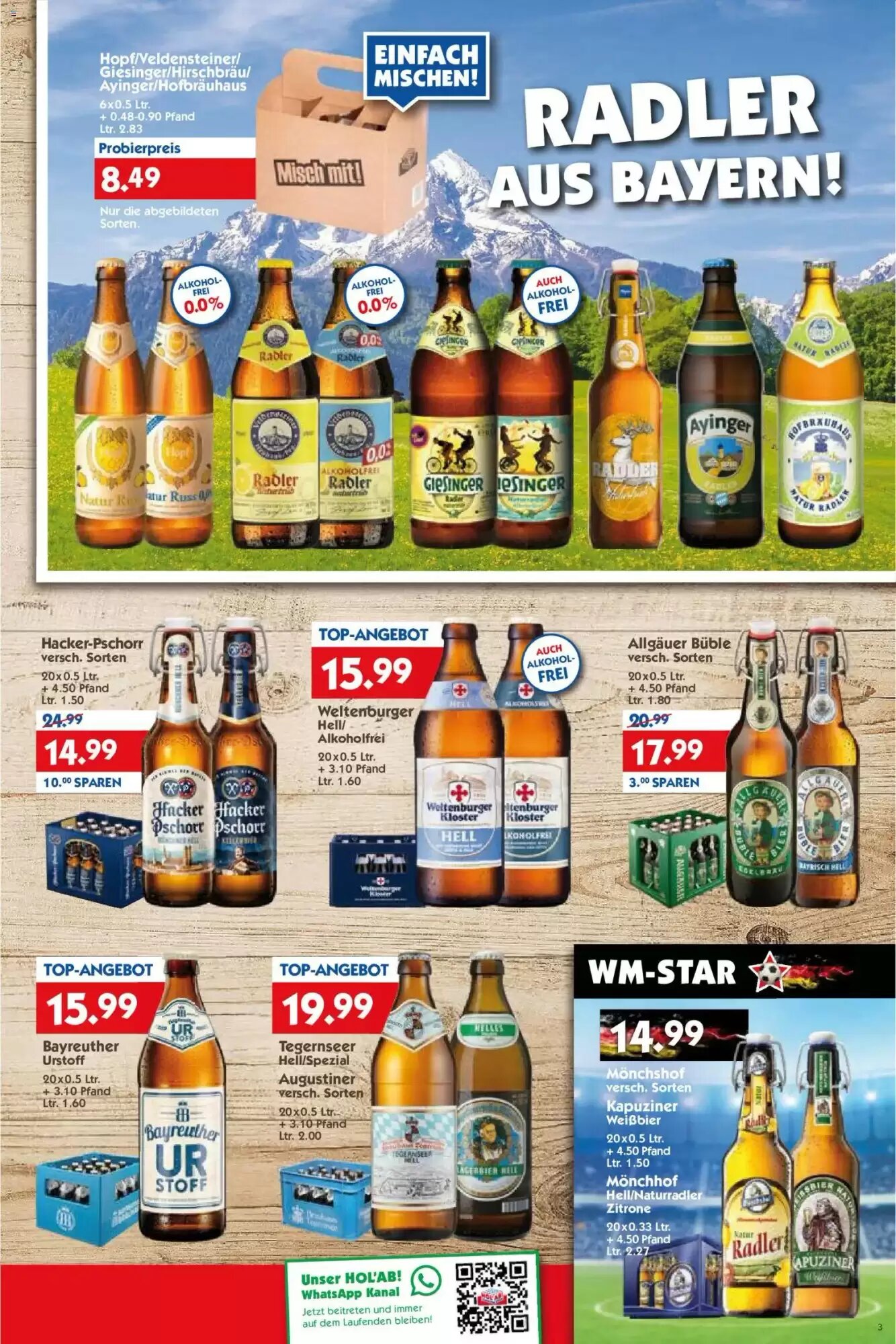 Hol'ab Getränkemarkt Prospekt (ab 29.06.2026) zum Blättern - Seite 3