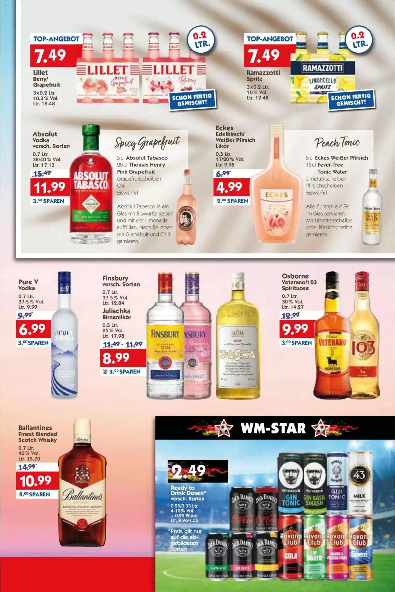 Hol'ab Getränkemarkt Prospekt (ab 29.06.2026) zum Blättern - Seite 7