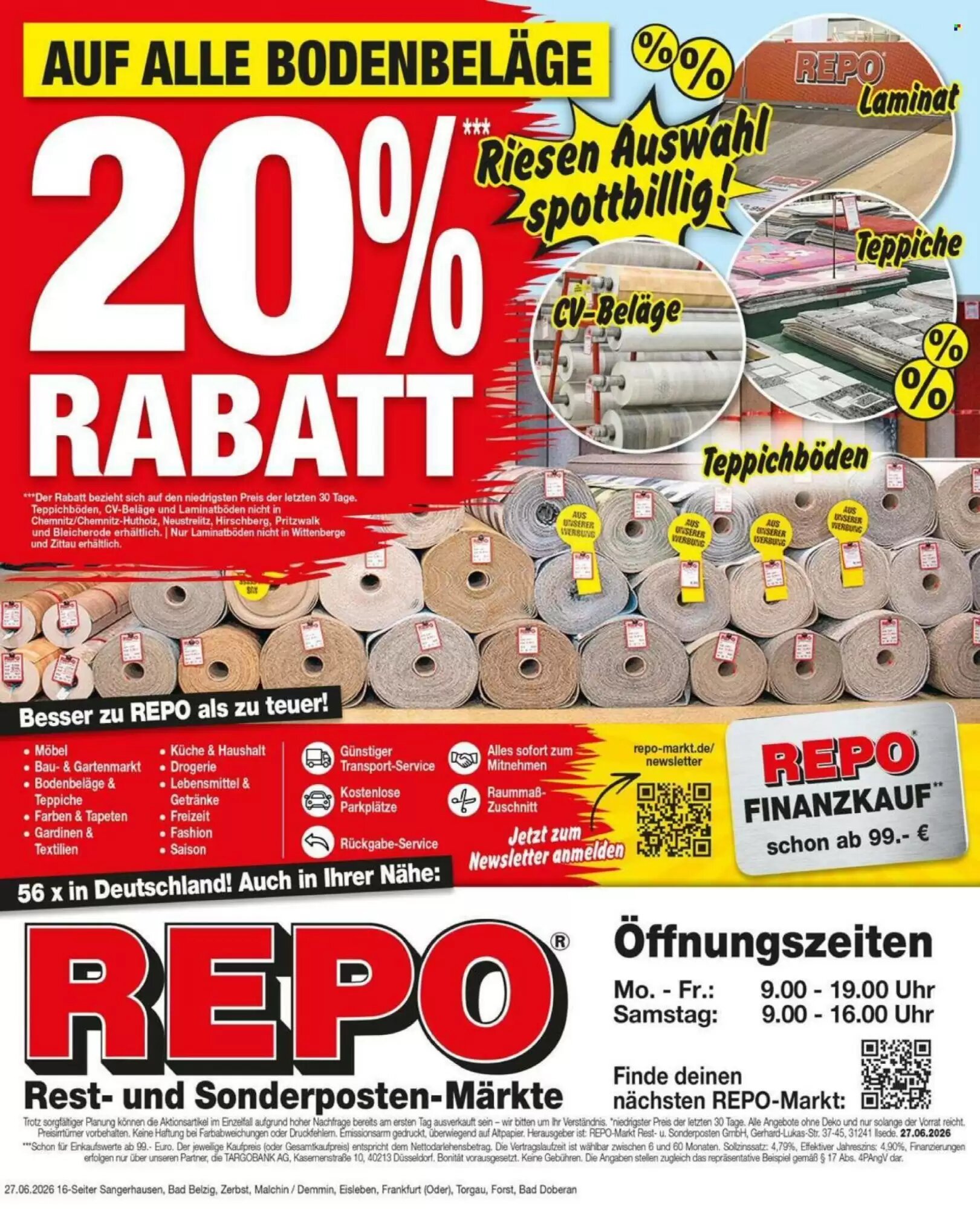 Repo Markt Prospekt (ab 29.06.2026) zum Blättern - Seite 16
