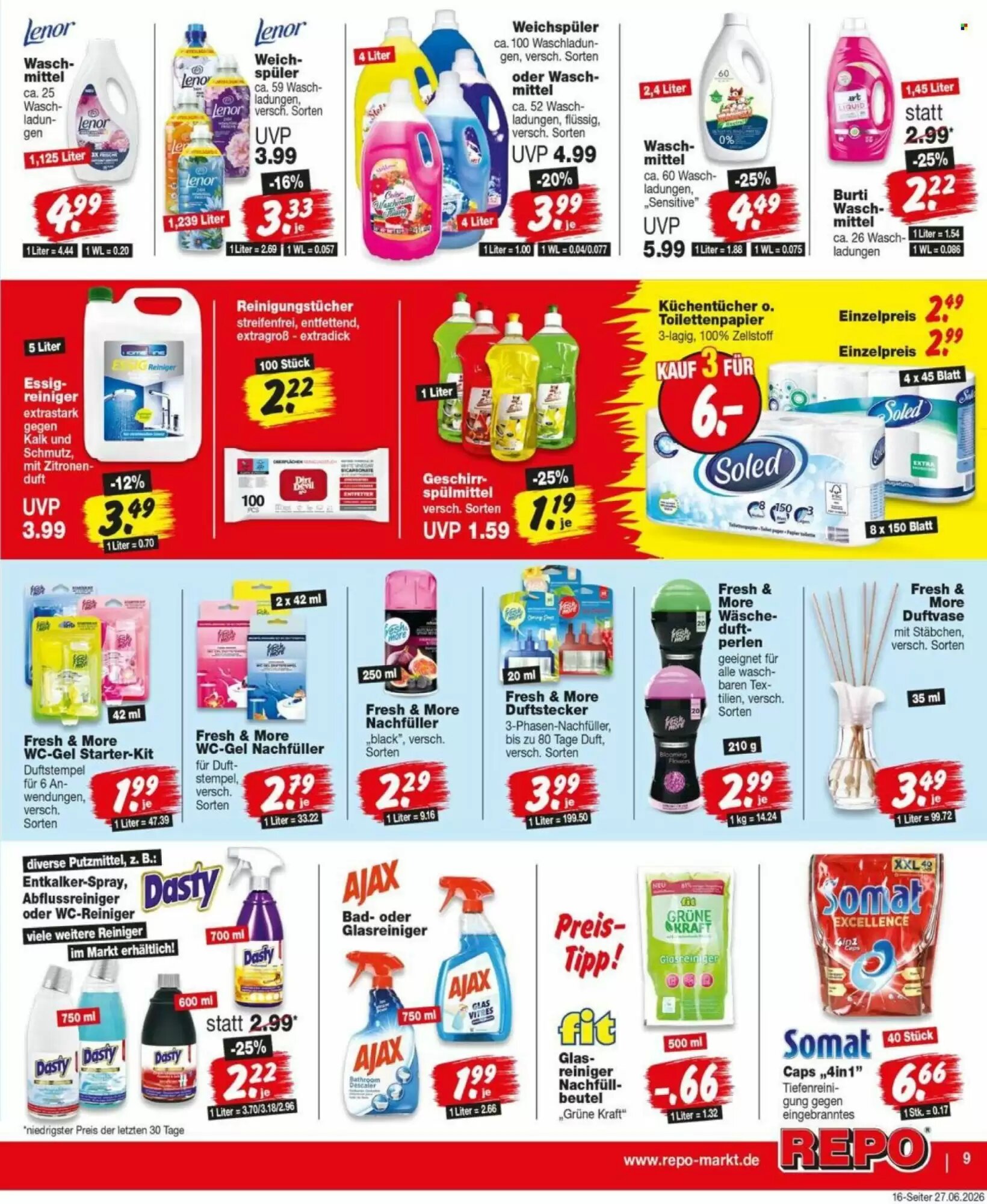 Repo Markt Prospekt (ab 29.06.2026) zum Blättern - Seite 9