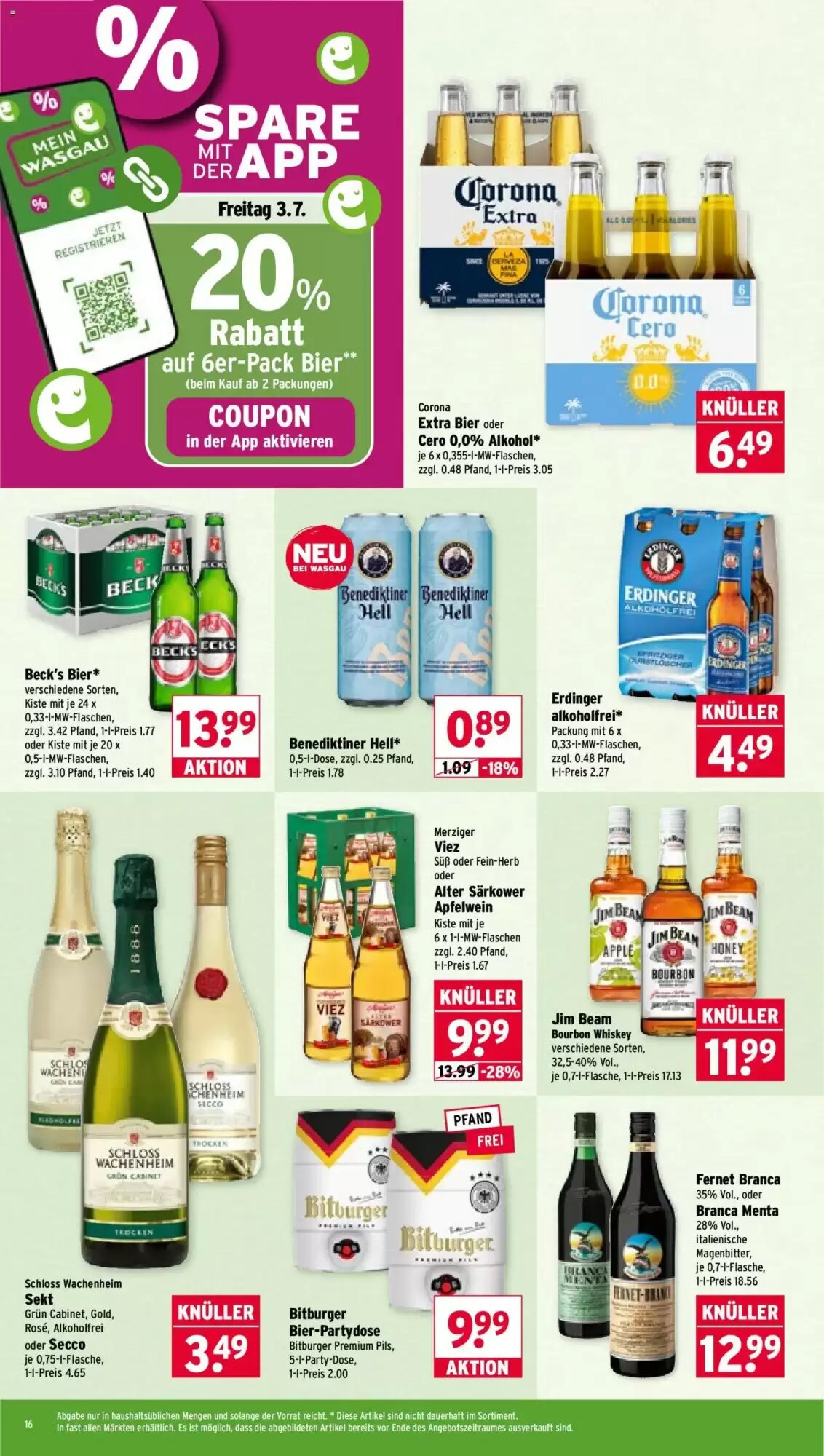Wasgau Prospekt (ab 29.06.2026) zum Blättern - Seite 16