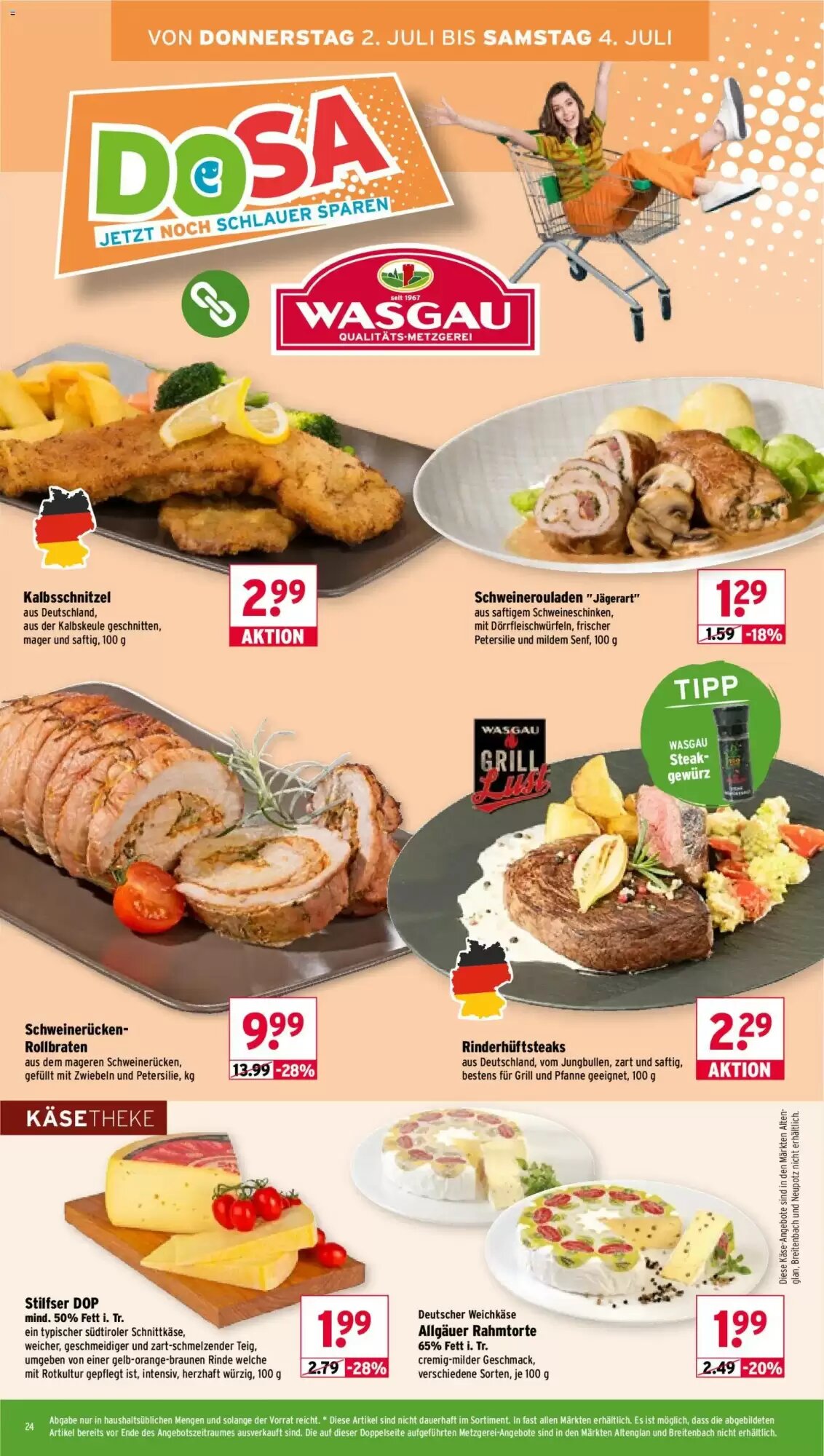 Wasgau Prospekt (ab 29.06.2026) zum Blättern - Seite 24