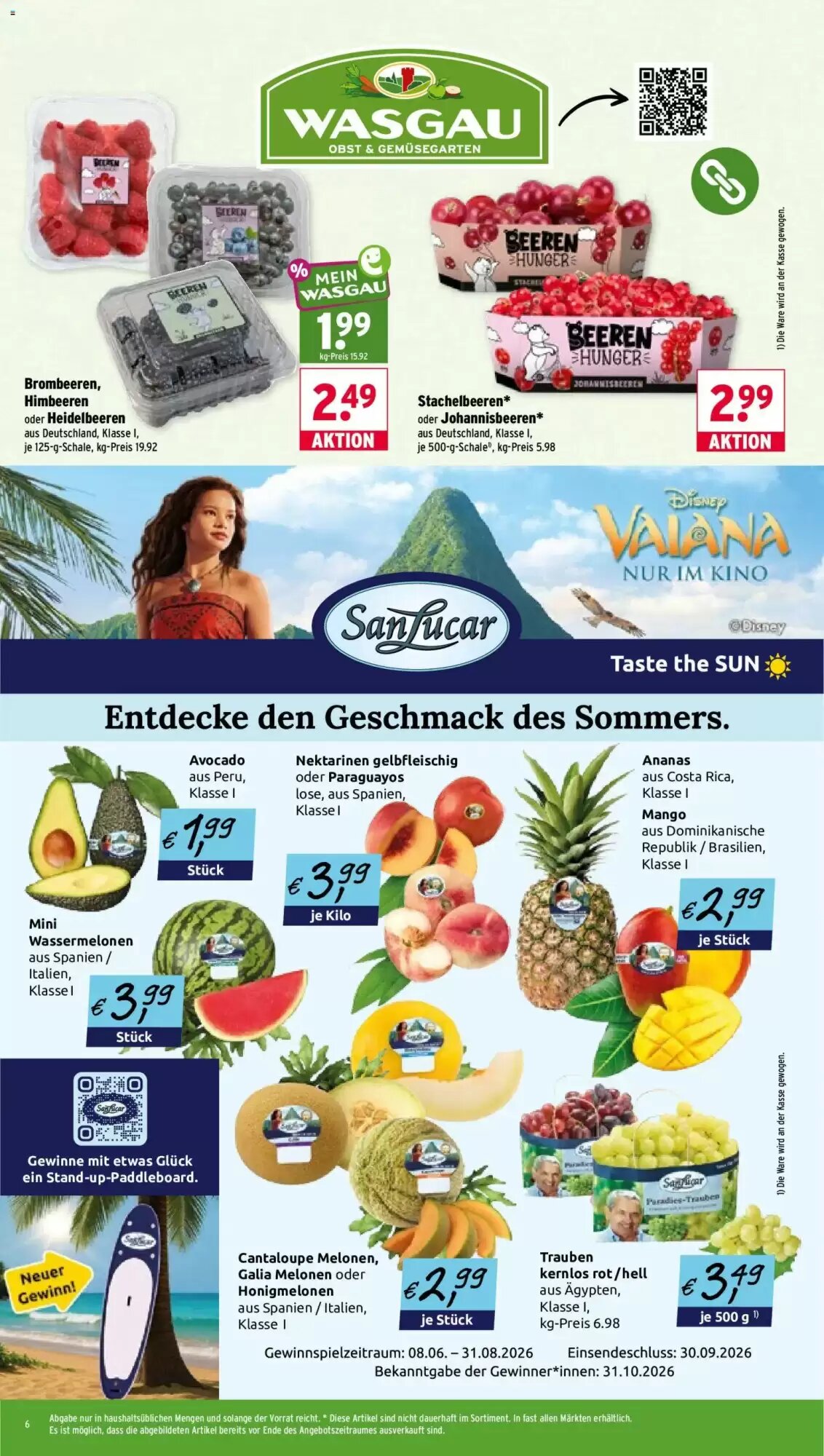Wasgau Prospekt (ab 29.06.2026) zum Blättern - Seite 6