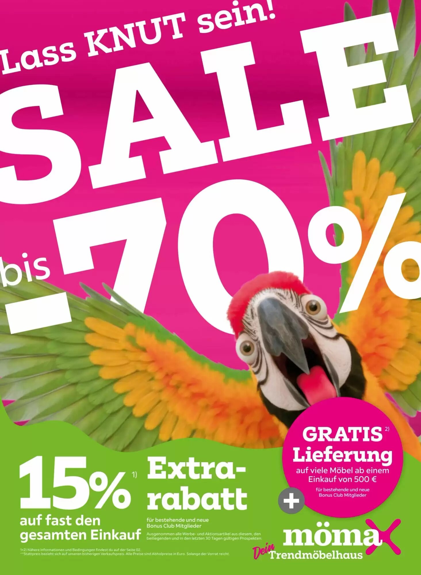 Mömax Prospekt (ab 29.06.2026) zum Blättern - Seite 1