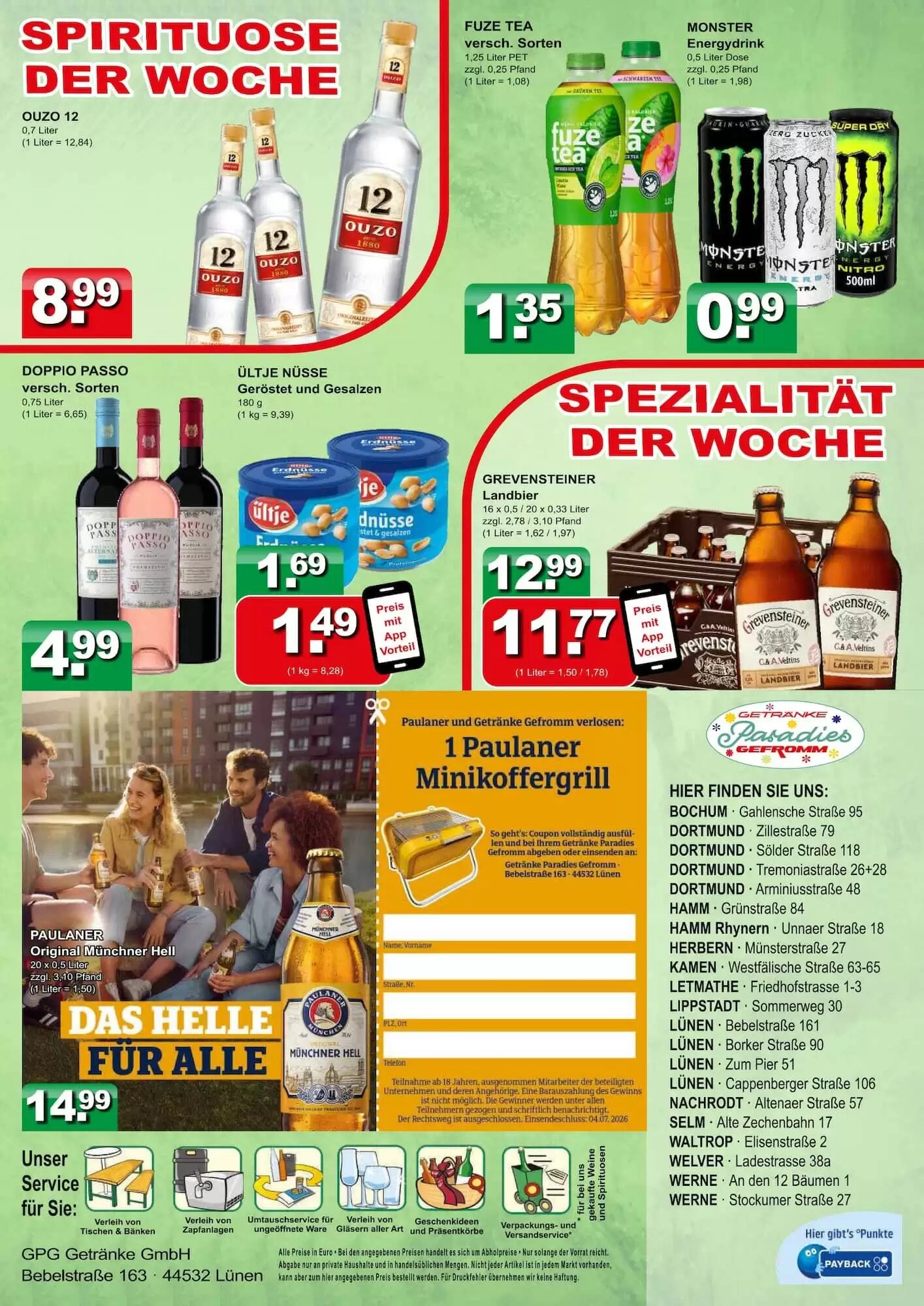 Getränkeparadies Gefromm Prospekt (ab 29.06.2026) zum Blättern - Seite 4