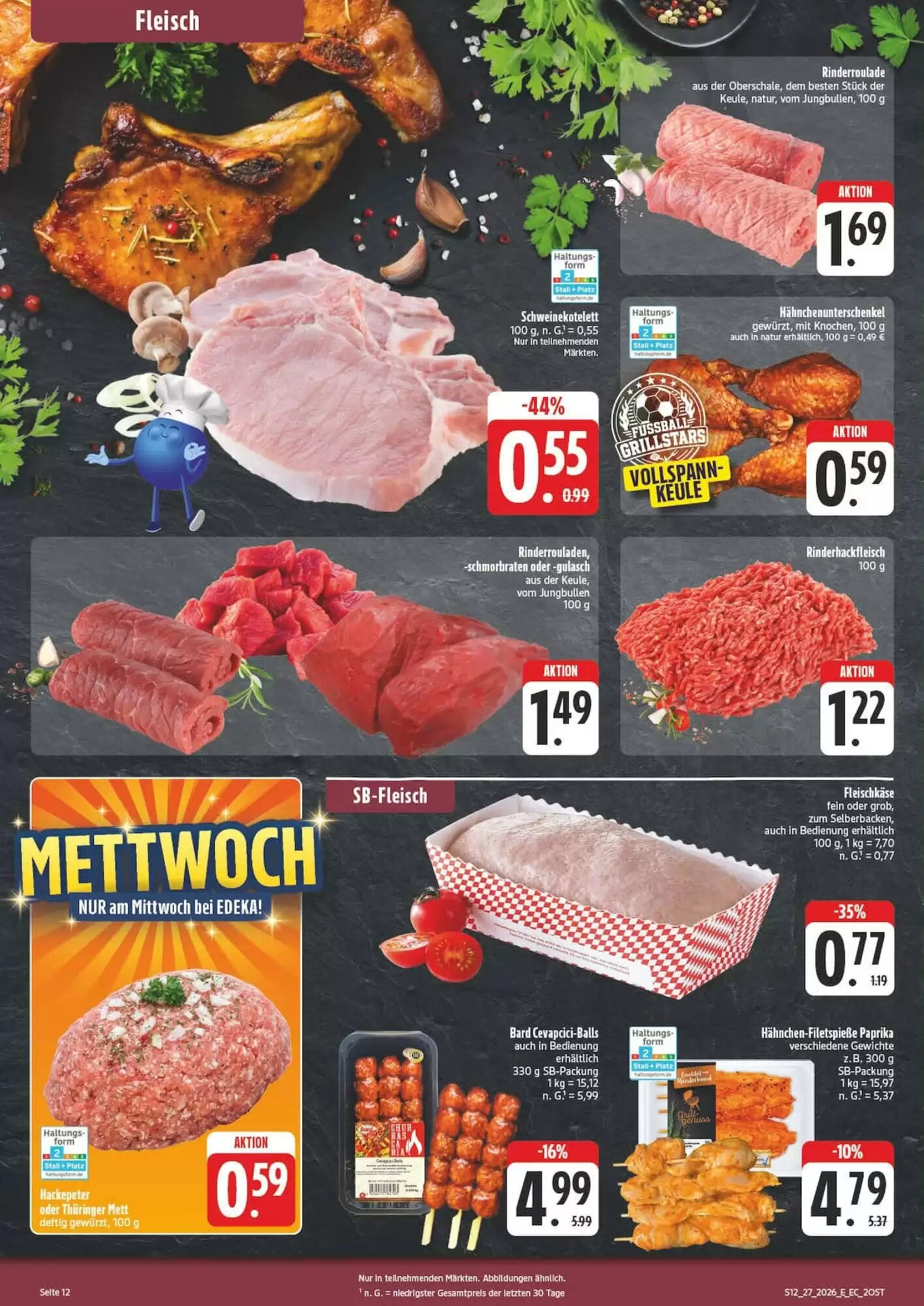 Edeka Aktiv Markt Prospekt (ab 29.06.2026) zum Blättern - Seite 12