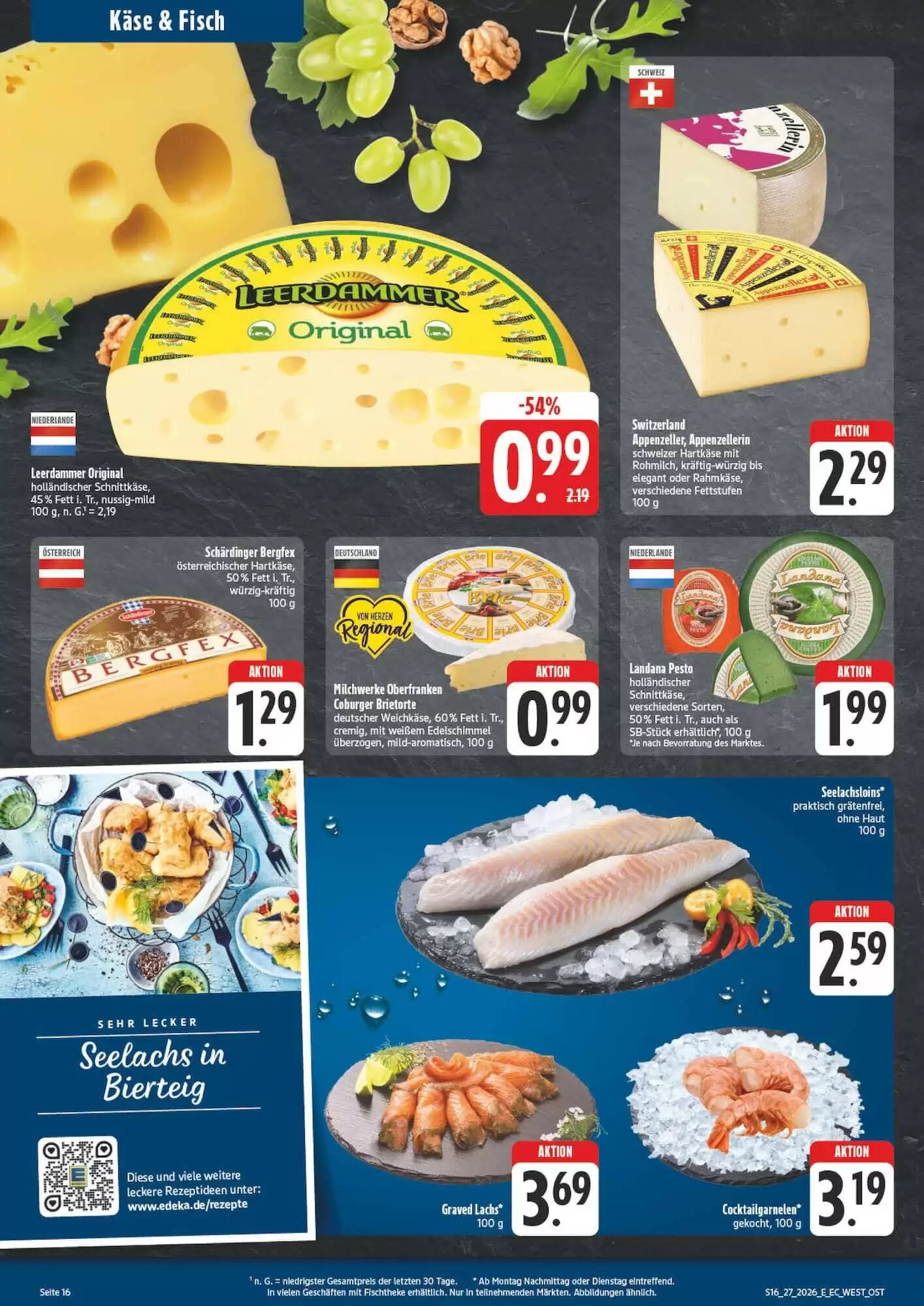 Edeka Aktiv Markt Prospekt (ab 29.06.2026) zum Blättern - Seite 16