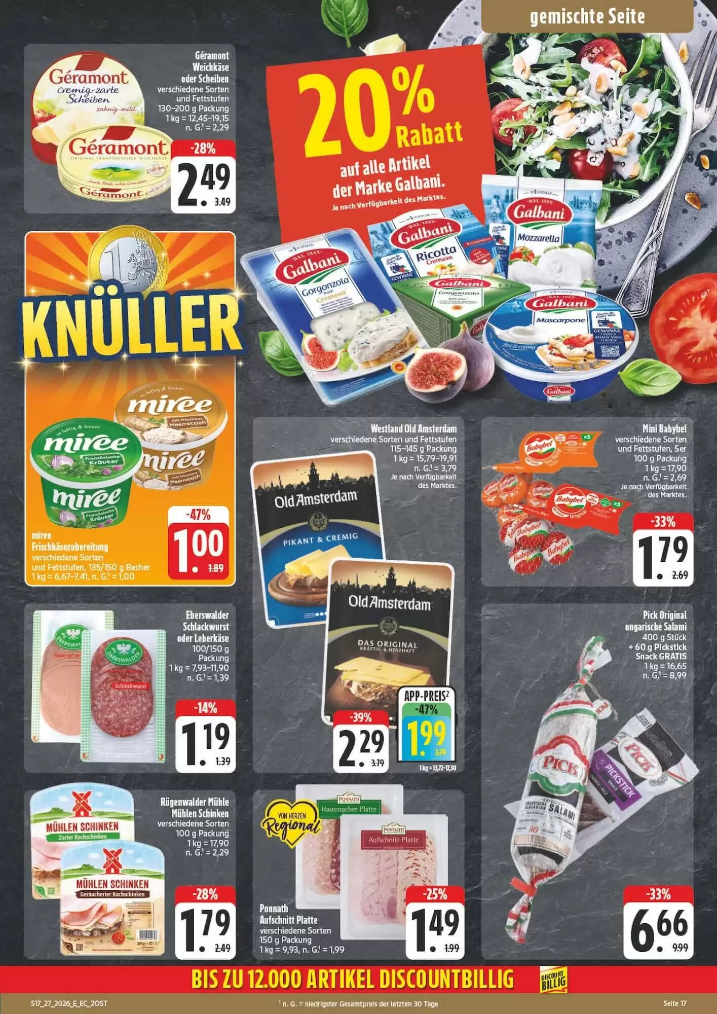 Edeka Aktiv Markt Prospekt (ab 29.06.2026) zum Blättern - Seite 17