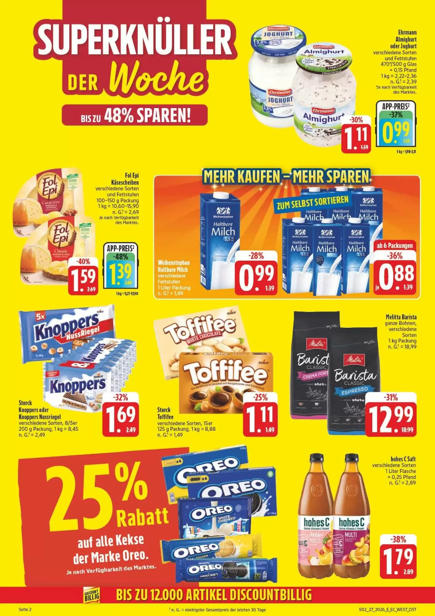 Edeka Aktiv Markt Prospekt (ab 29.06.2026) zum Blättern - Seite 2