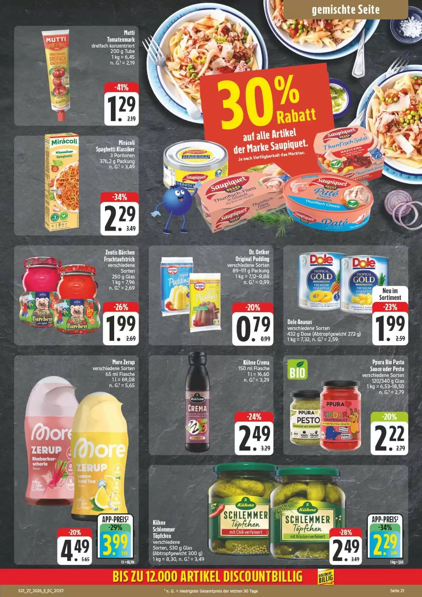 Edeka Aktiv Markt Prospekt (ab 29.06.2026) zum Blättern - Seite 21
