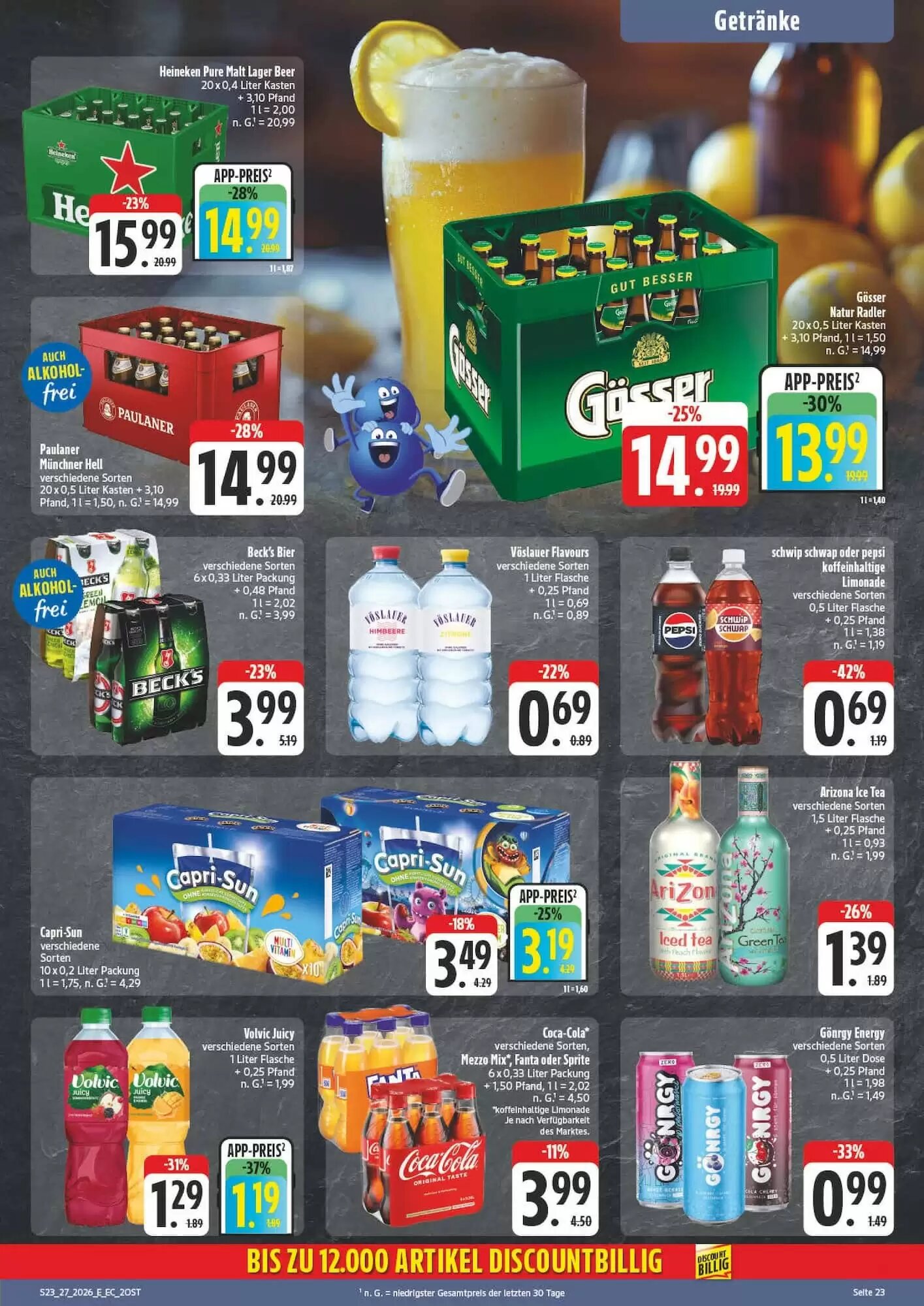 Edeka Aktiv Markt Prospekt (ab 29.06.2026) zum Blättern - Seite 23