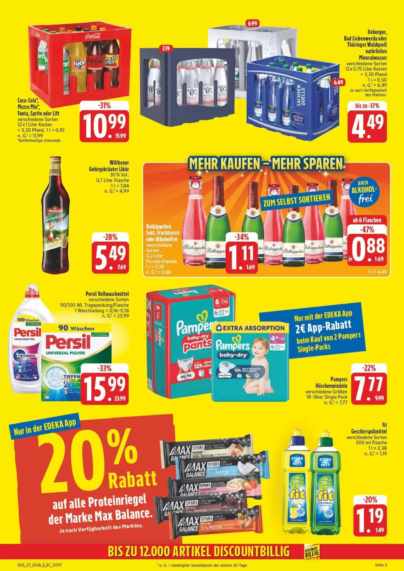 Edeka Aktiv Markt Prospekt (ab 29.06.2026) zum Blättern - Seite 3