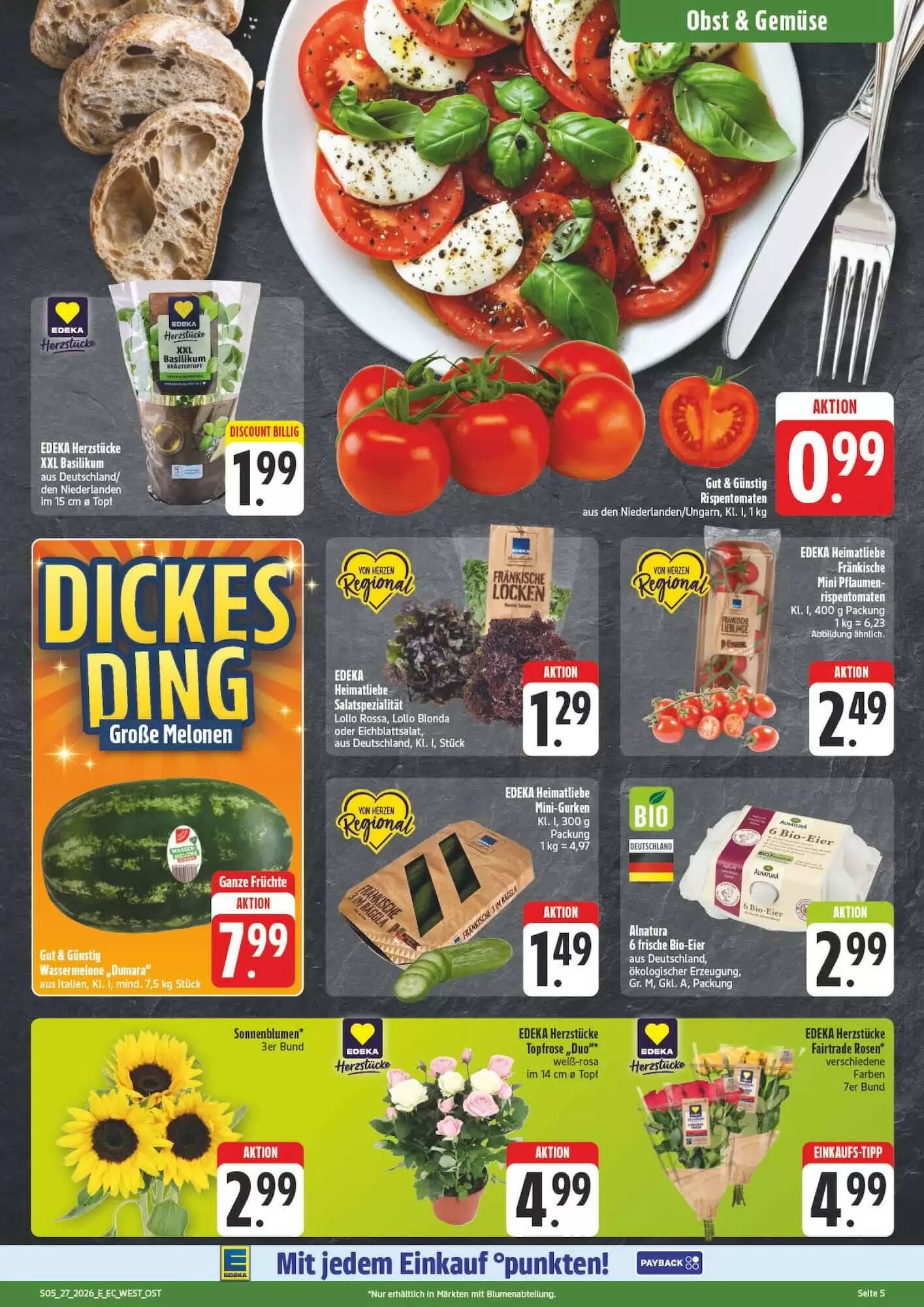 Edeka Aktiv Markt Prospekt (ab 29.06.2026) zum Blättern - Seite 5