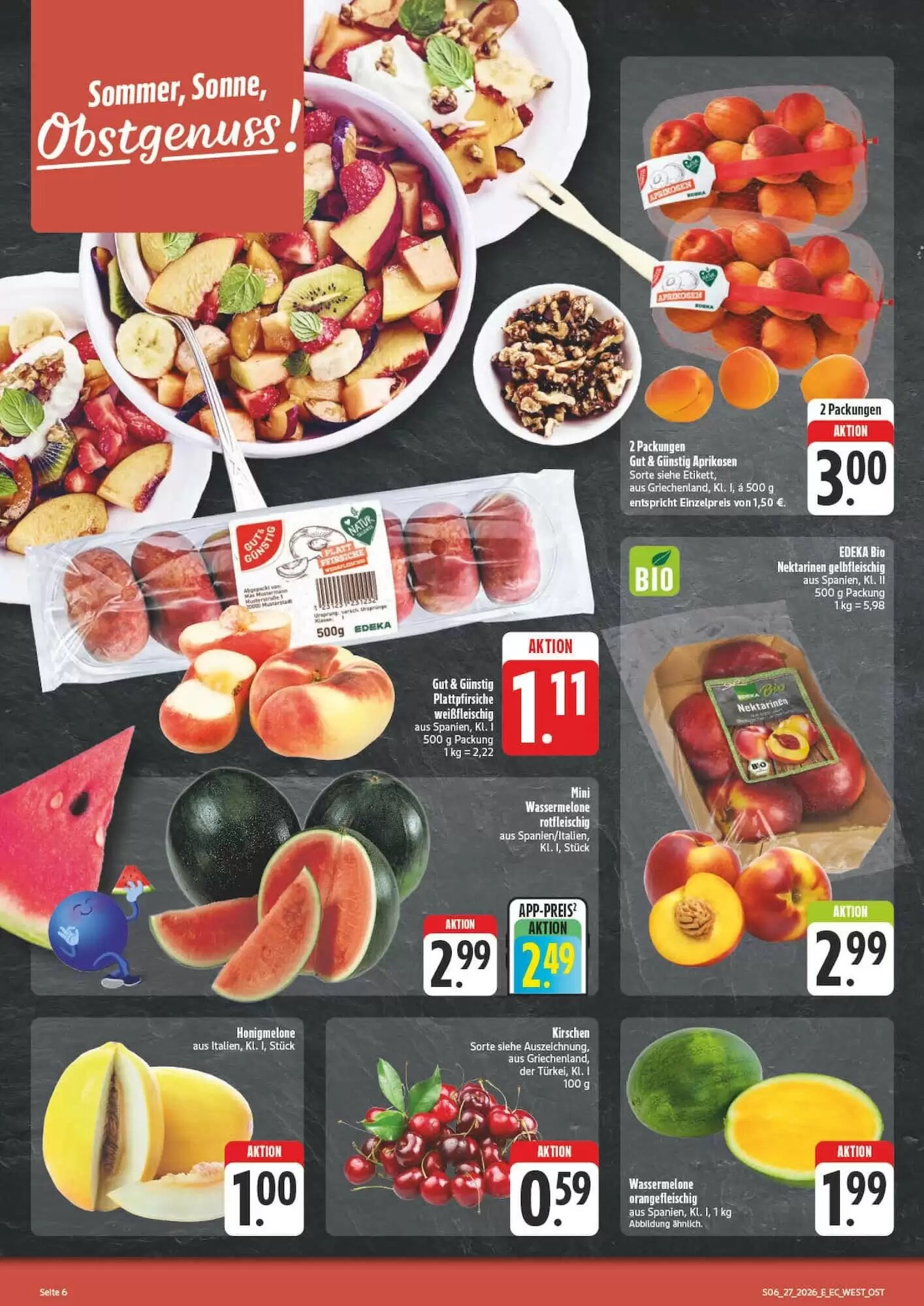 Edeka Aktiv Markt Prospekt (ab 29.06.2026) zum Blättern - Seite 6