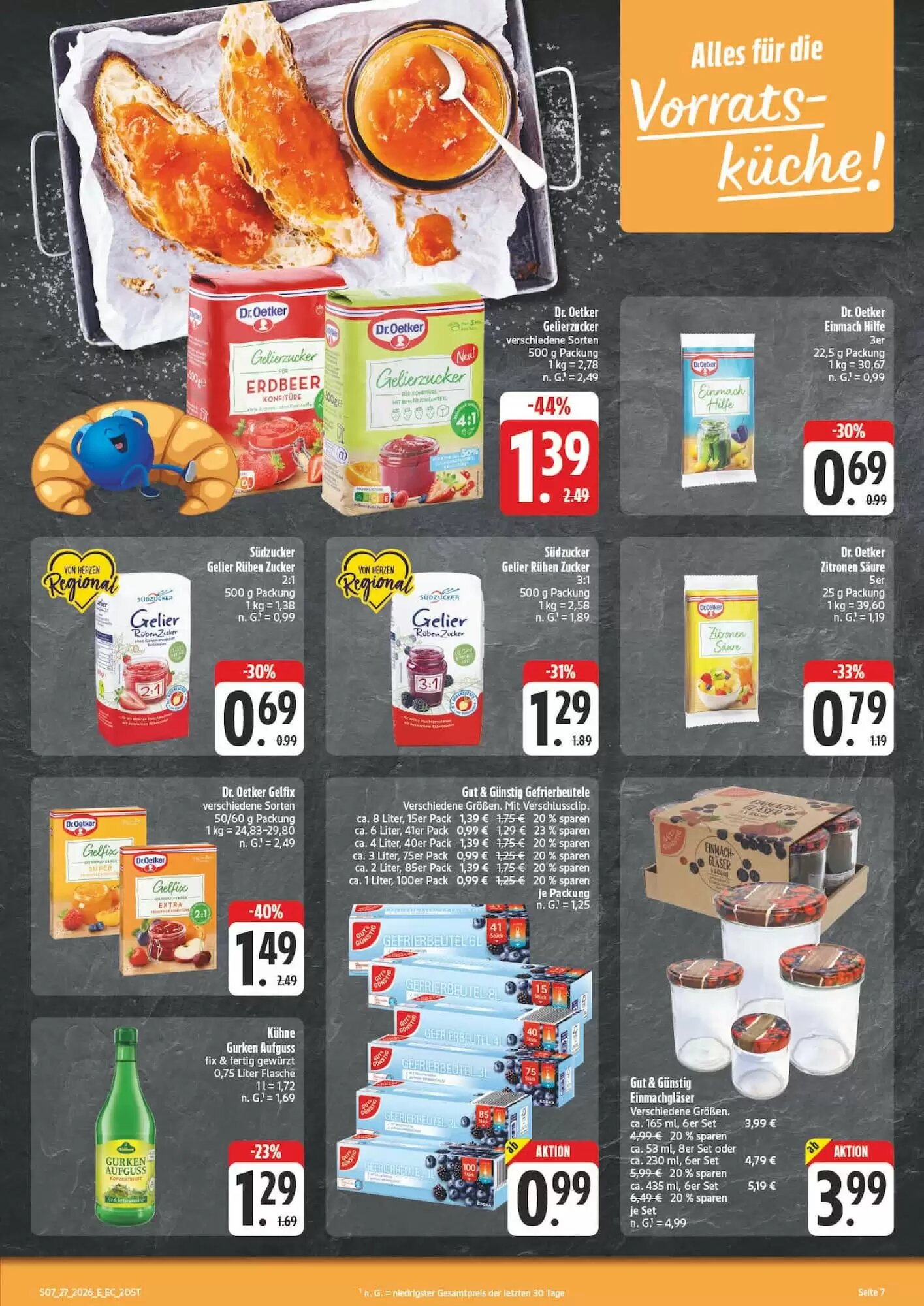 Edeka Aktiv Markt Prospekt (ab 29.06.2026) zum Blättern - Seite 7
