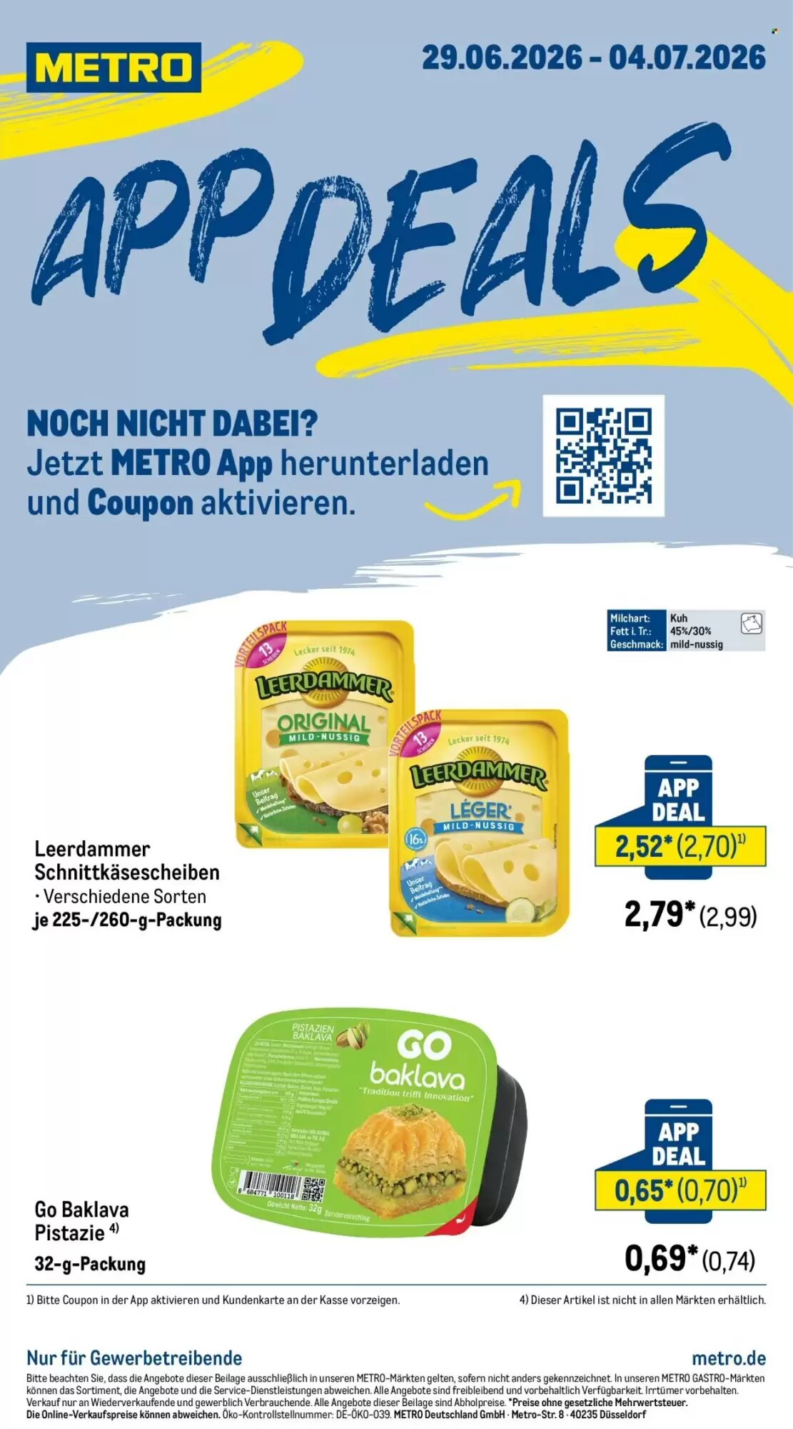 METRO Prospekt (ab 29.06.2026) zum Blättern - Seite 1