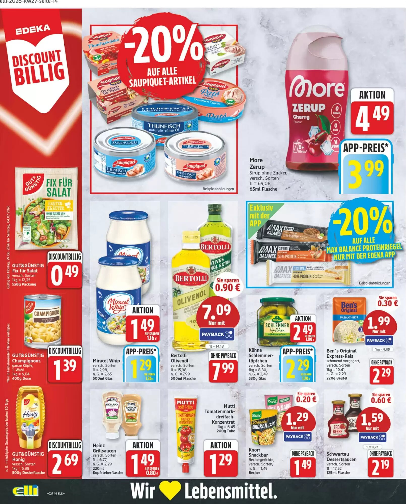 Elli Markt Prospekt (ab 29.06.2026) zum Blättern - Seite 14