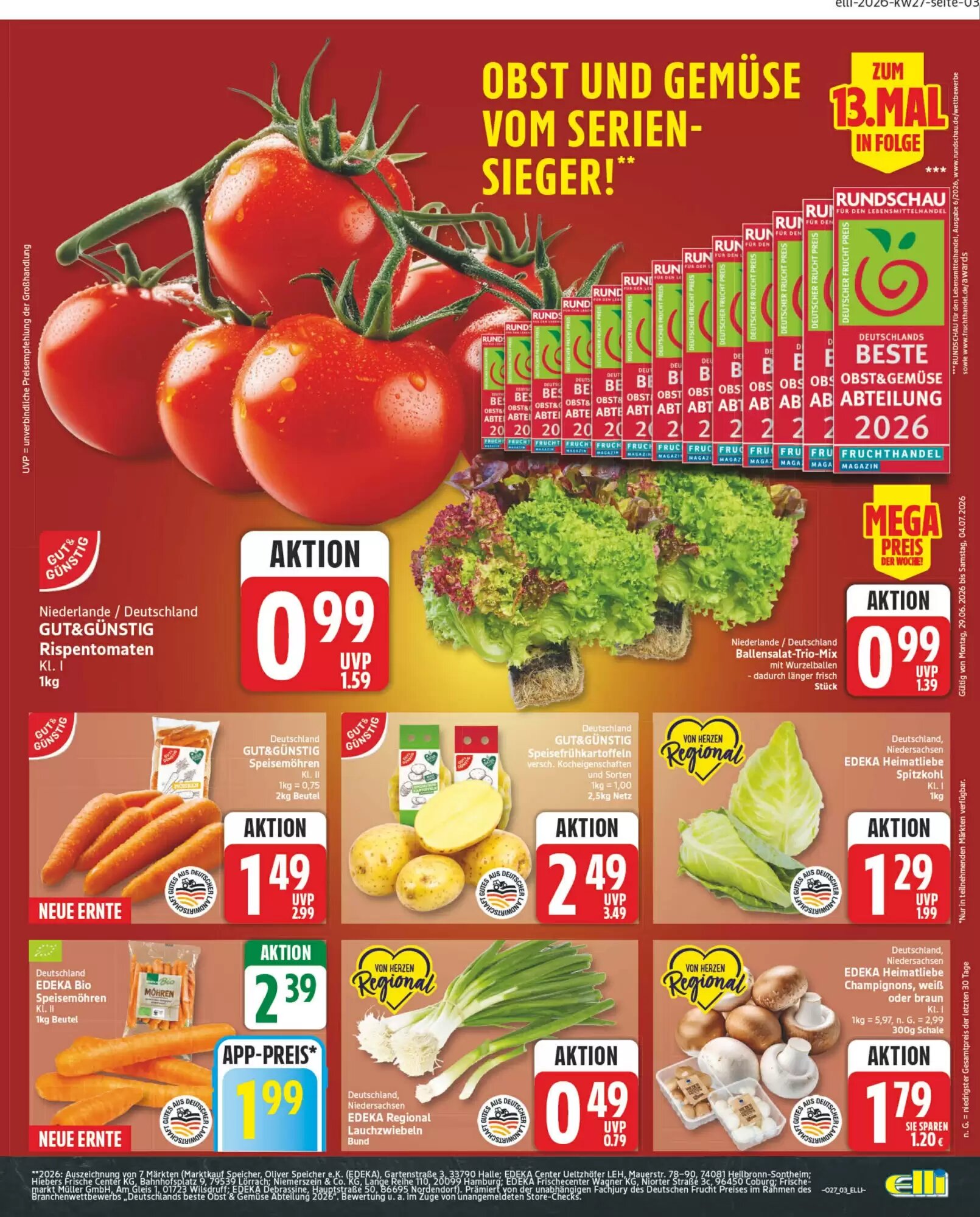 Elli Markt Prospekt (ab 29.06.2026) zum Blättern - Seite 3