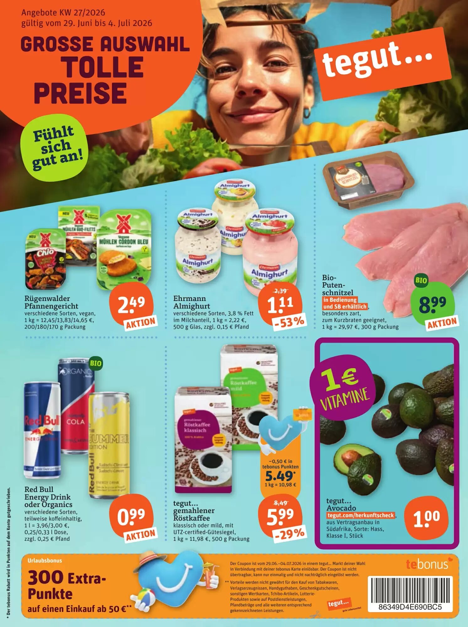 tegut Prospekt (ab 29.06.2026) zum Blättern - Seite 3