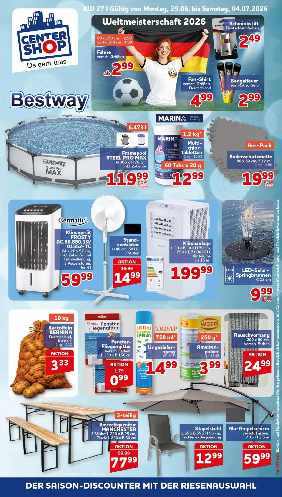CENTERSHOP Prospekt (ab 29.06.2026) zum Blättern - Seite 1