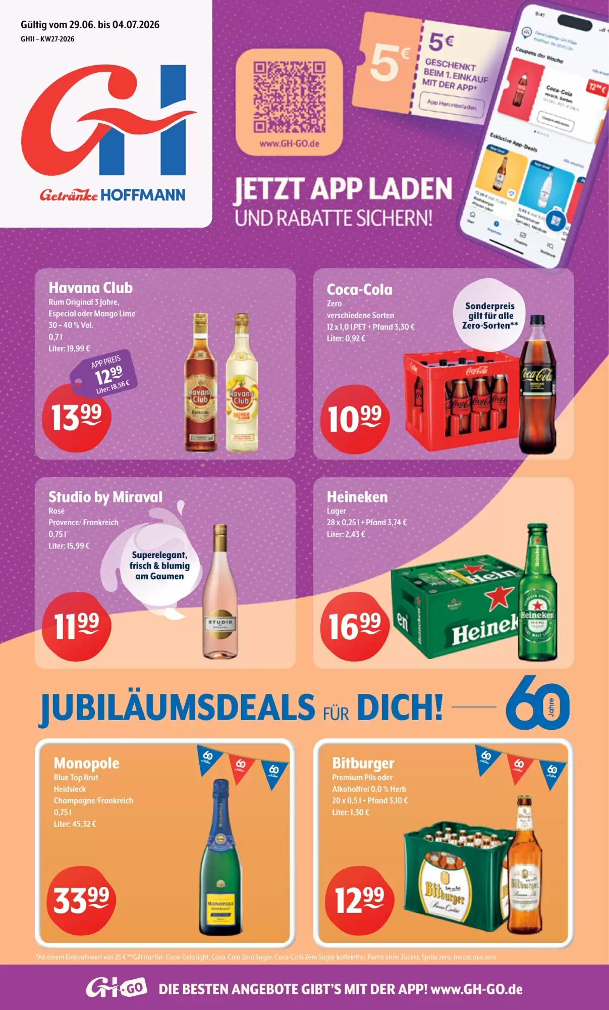 Trink und Spare Prospekt (ab 29.06.2026) zum Blättern - Seite 1