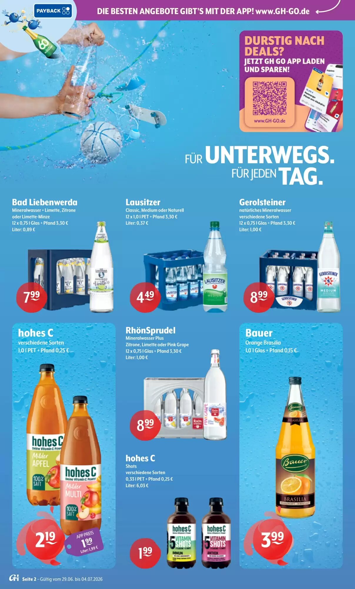 Trink und Spare Prospekt (ab 29.06.2026) zum Blättern - Seite 2