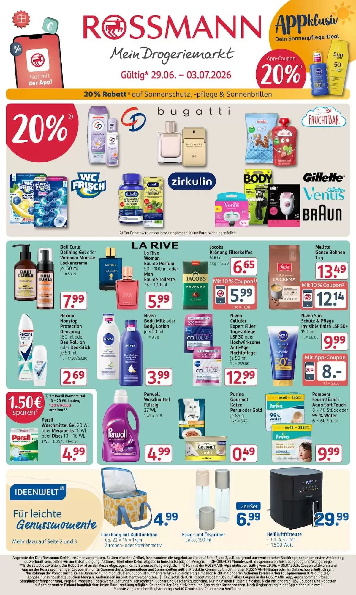Rossmann Prospekt (ab 29.06.2026) zum Blättern - Seite 1
