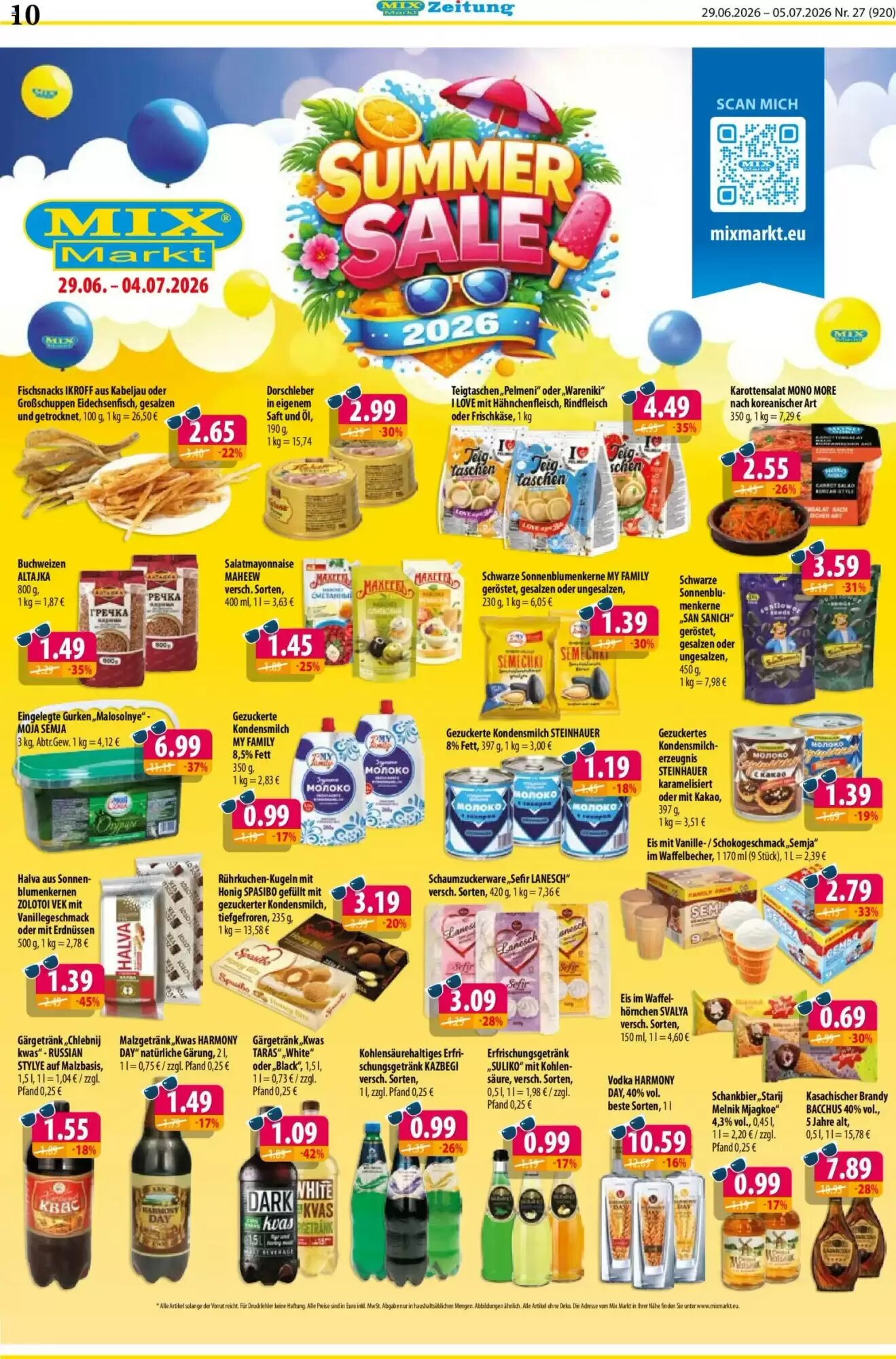 Mix Markt Prospekt (ab 29.06.2026) zum Blättern - Seite 3