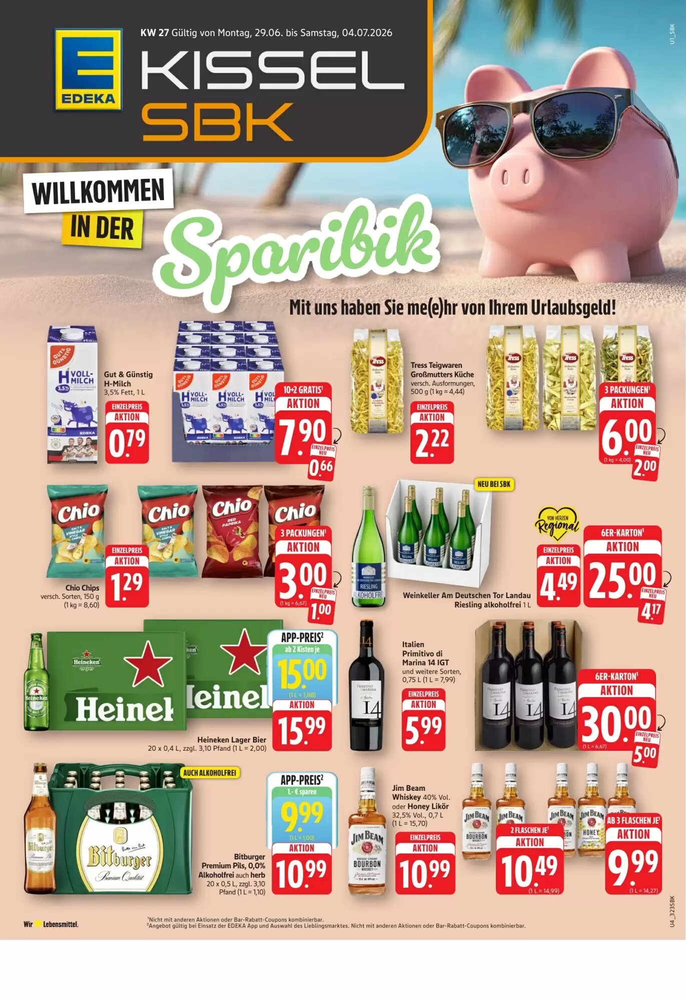 SBK Prospekt (ab 29.06.2026) zum Blättern - Seite 1