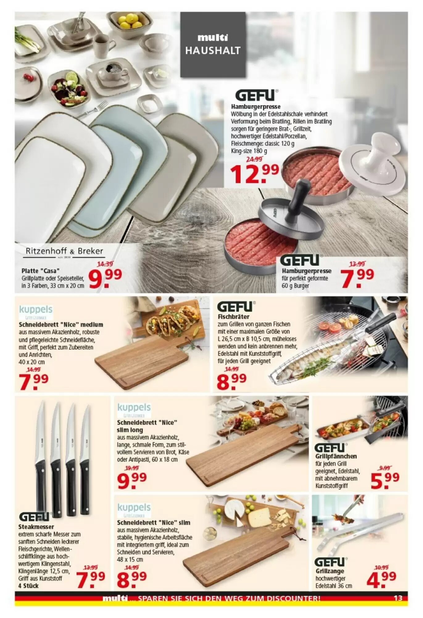 Multi Markt Prospekt (ab 29.06.2026) zum Blättern - Seite 13