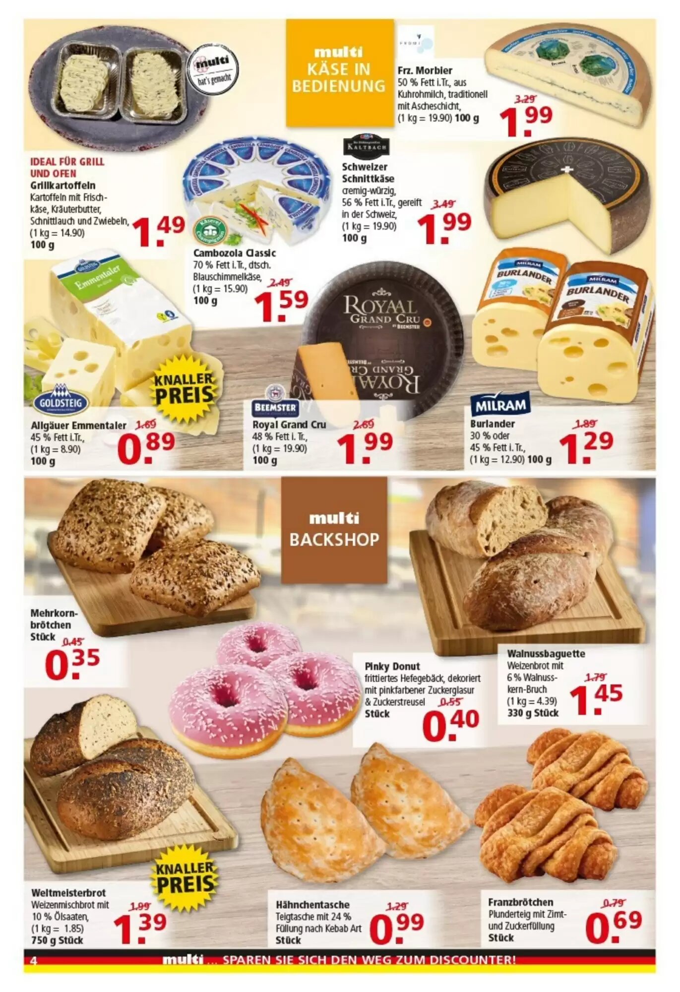 Multi Markt Prospekt (ab 29.06.2026) zum Blättern - Seite 4