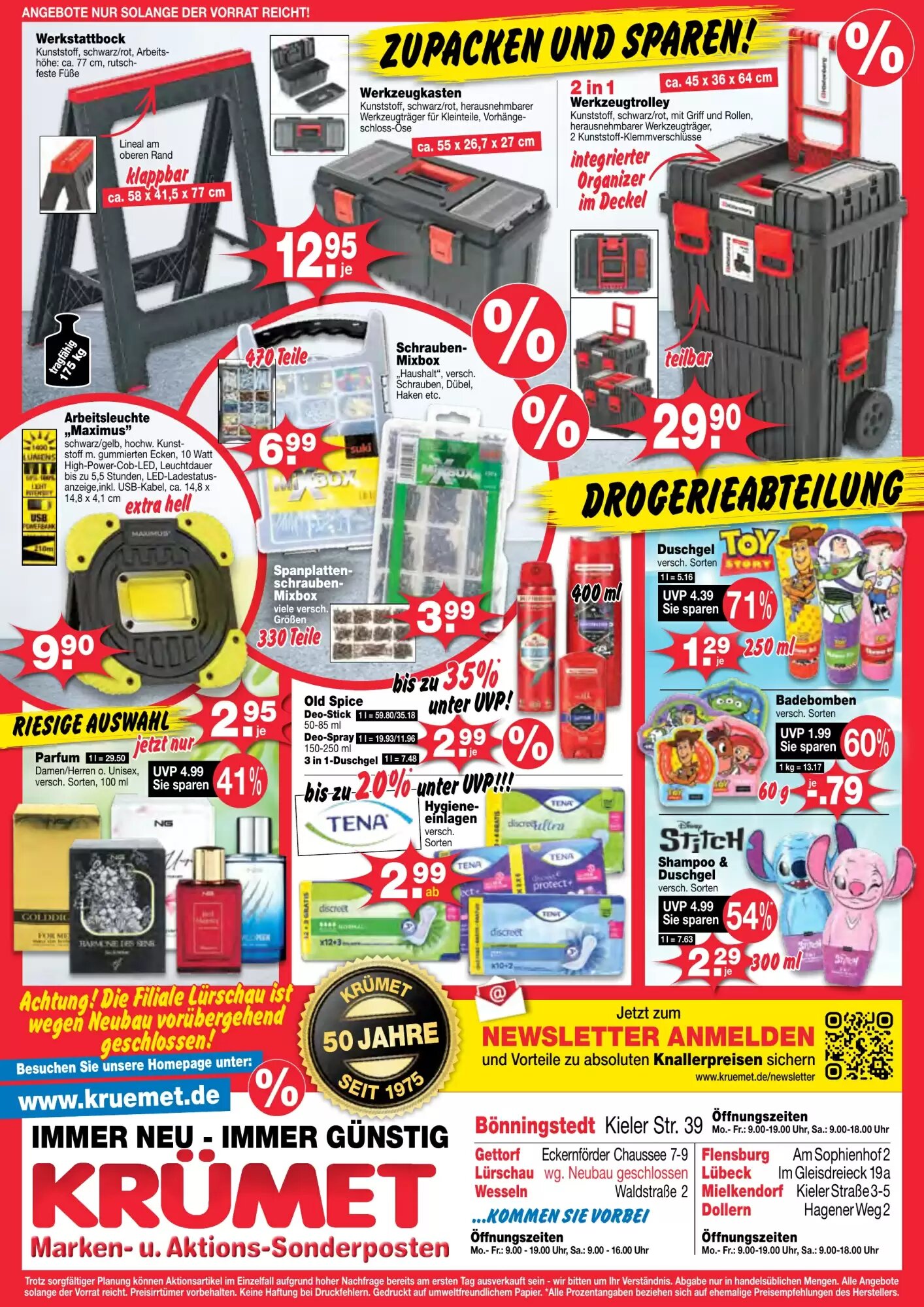 Krümet Sonderposten Prospekt (ab 29.06.2026) zum Blättern - Seite 8