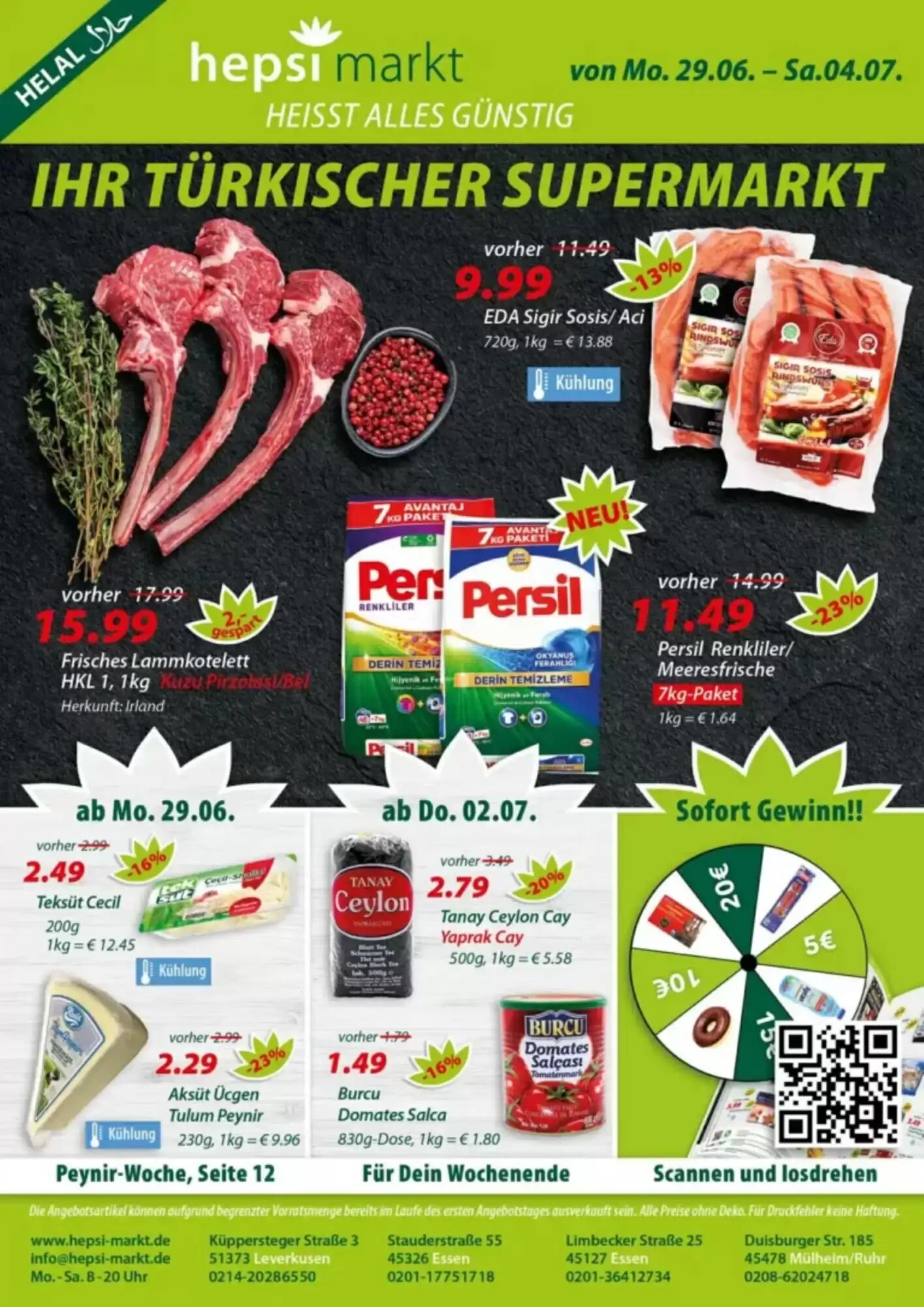 Hepsi-Markt Prospekt (ab 29.06.2026) zum Blättern - Seite 1