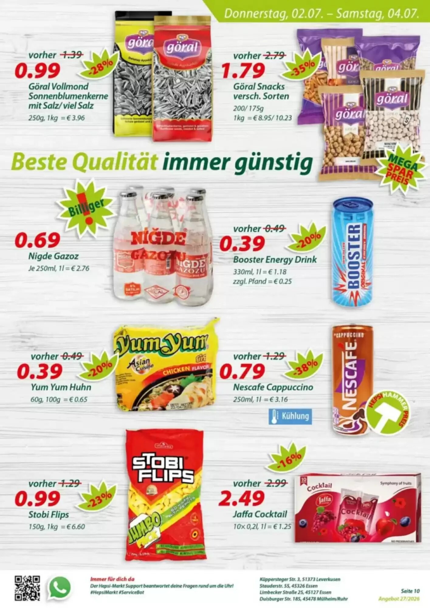 Hepsi-Markt Prospekt (ab 29.06.2026) zum Blättern - Seite 10