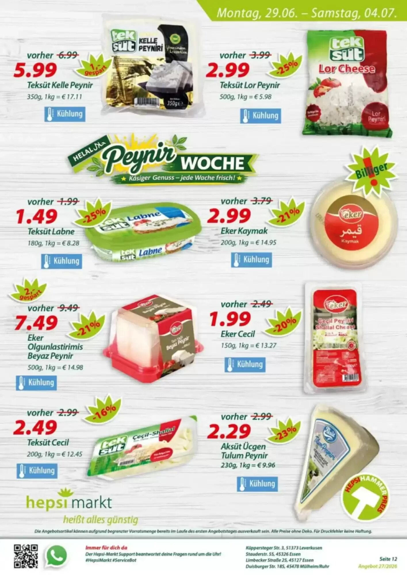 Hepsi-Markt Prospekt (ab 29.06.2026) zum Blättern - Seite 12