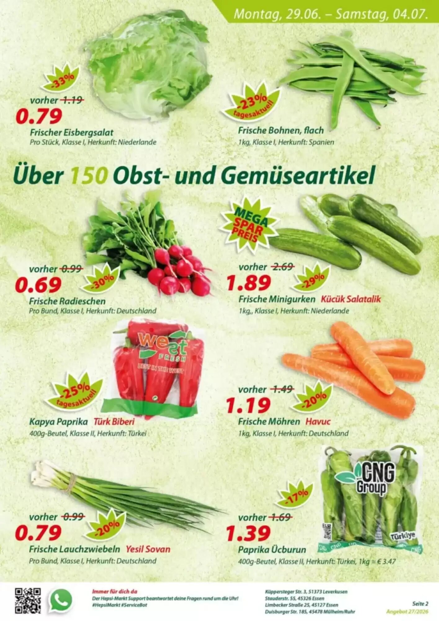 Hepsi-Markt Prospekt (ab 29.06.2026) zum Blättern - Seite 2